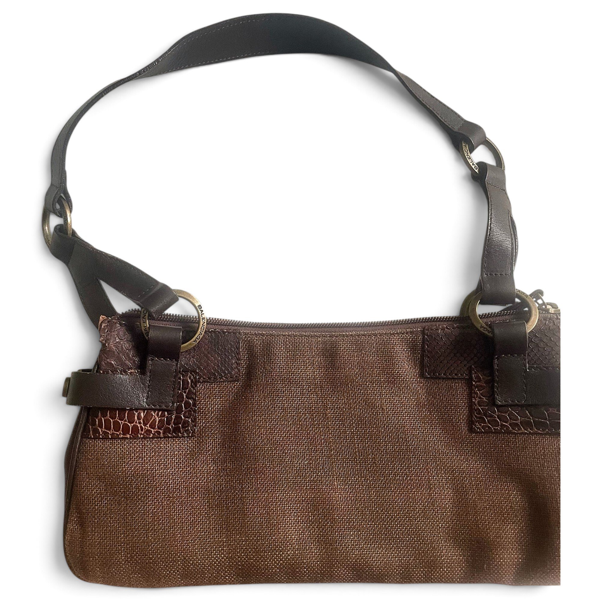 Leather handbag
