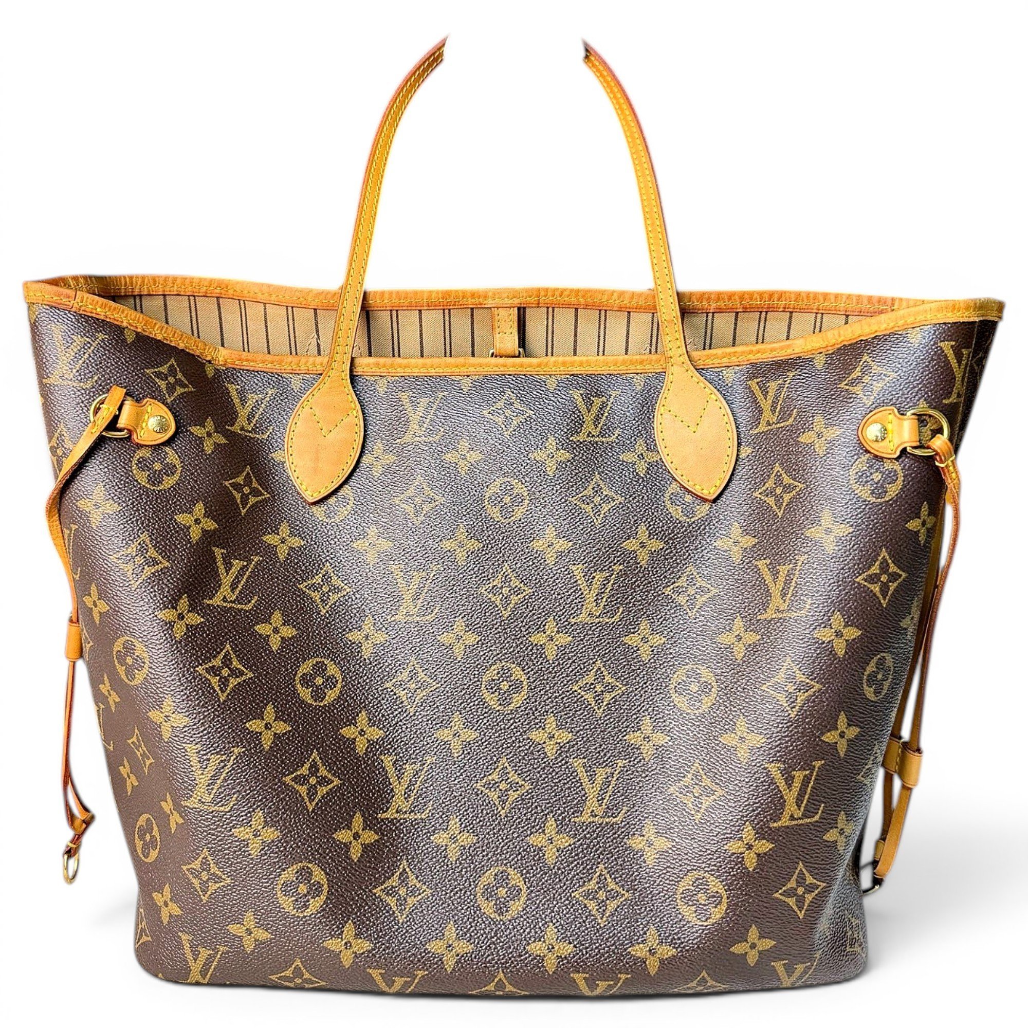 Neverfull leather tote