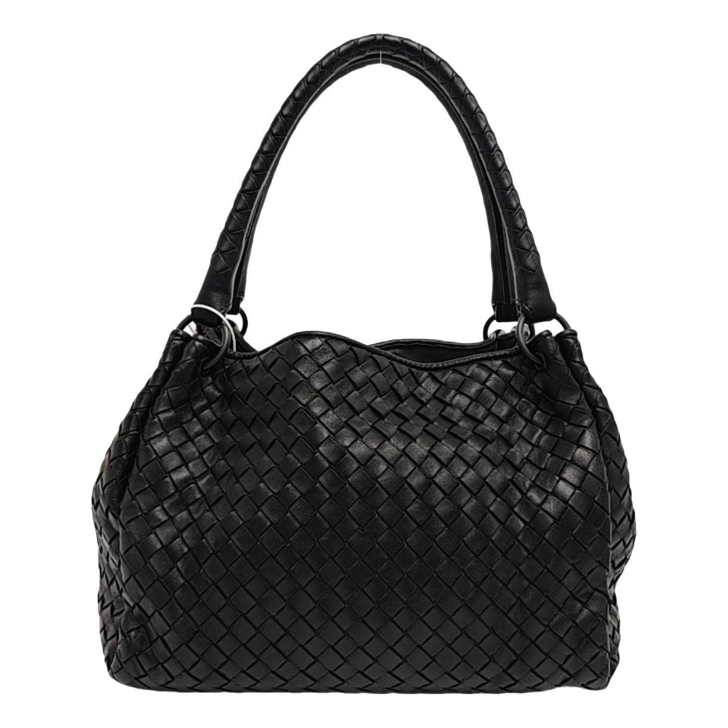 Parachute leather handbag