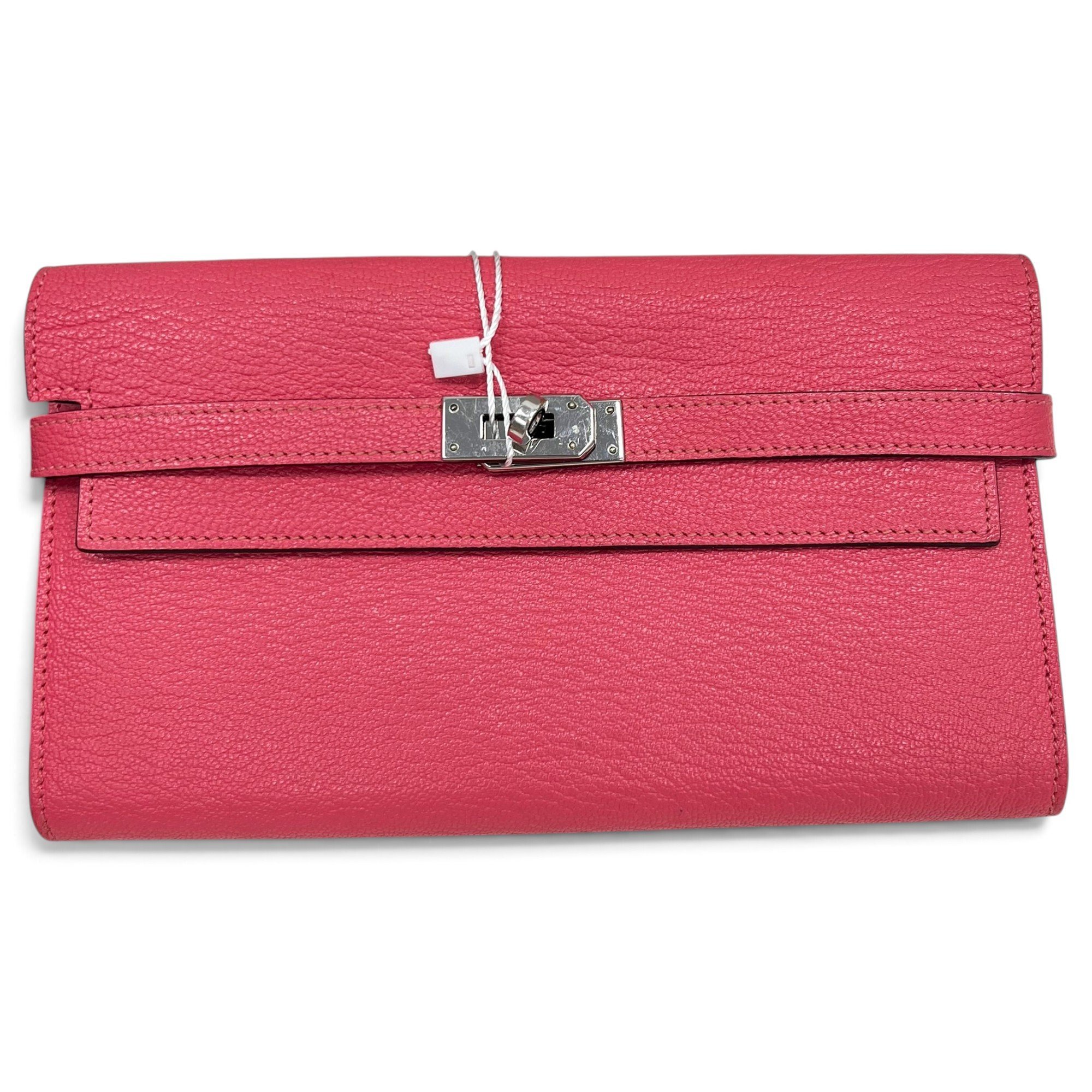 Kelly to go leather clutch bag