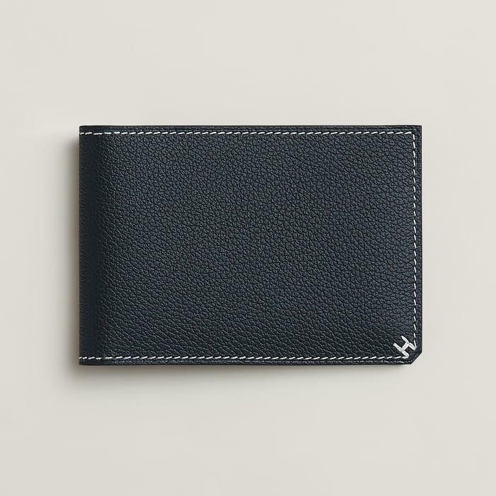 New Bleu Océan H Sellier Card Holder