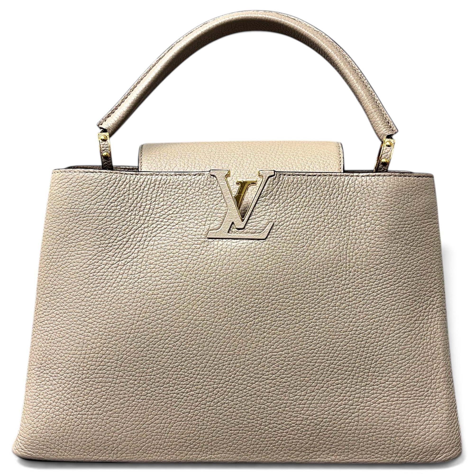 Capucines leather handbag