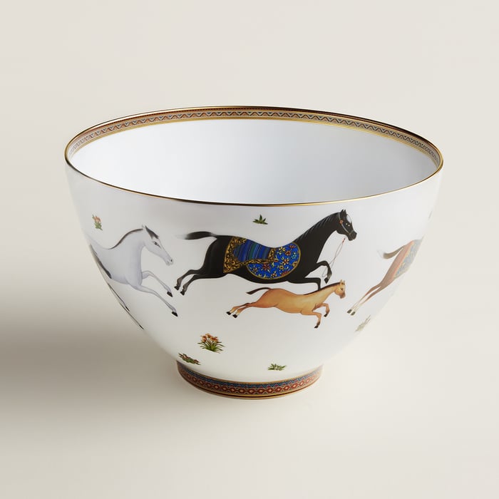 Sans Coloris Cheval D’orient Punch Bowl
