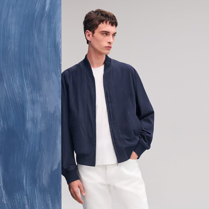 Marine Rib-trim Jacket