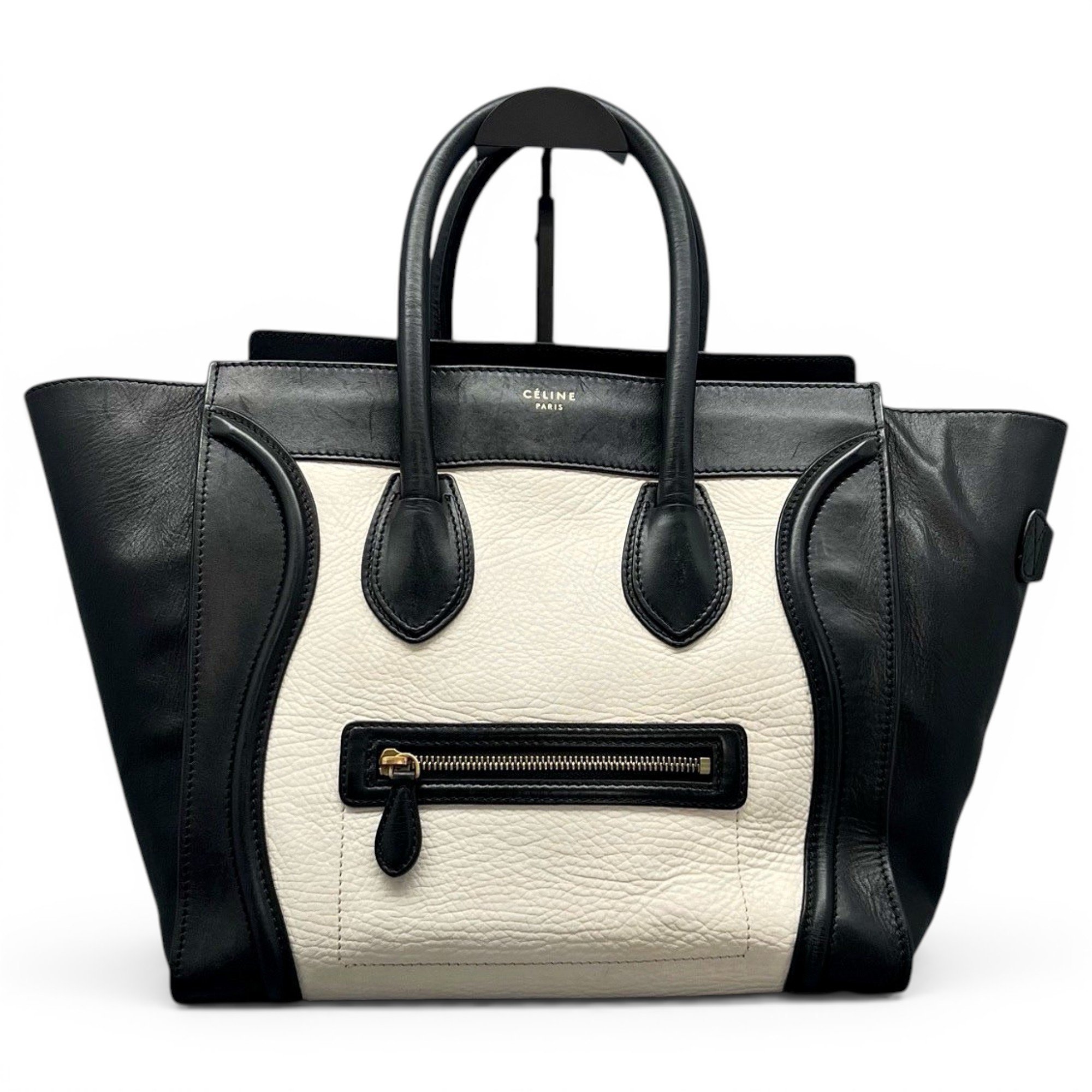 Luggage leather handbag