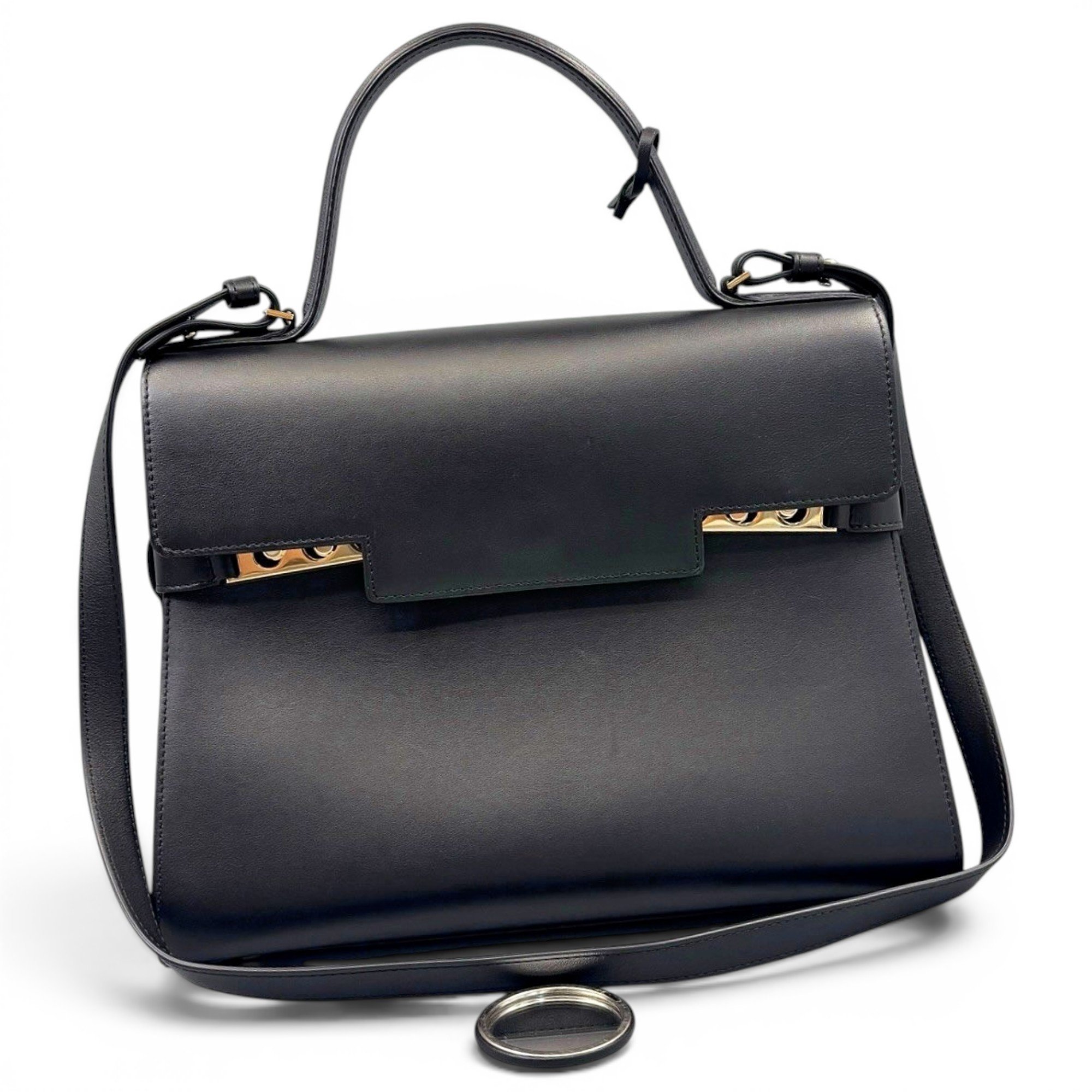 Tempête leather handbag
