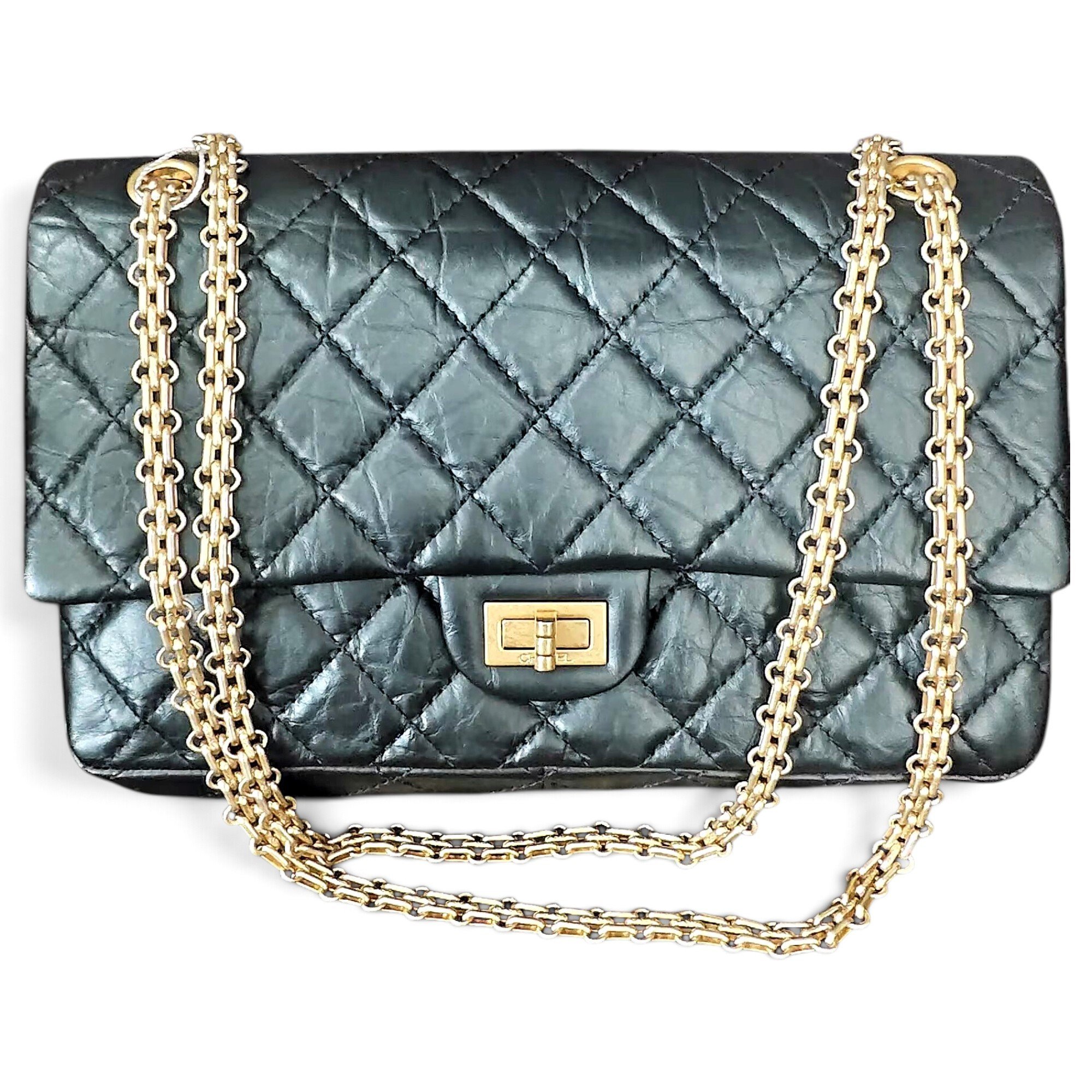 2.55 leather handbag