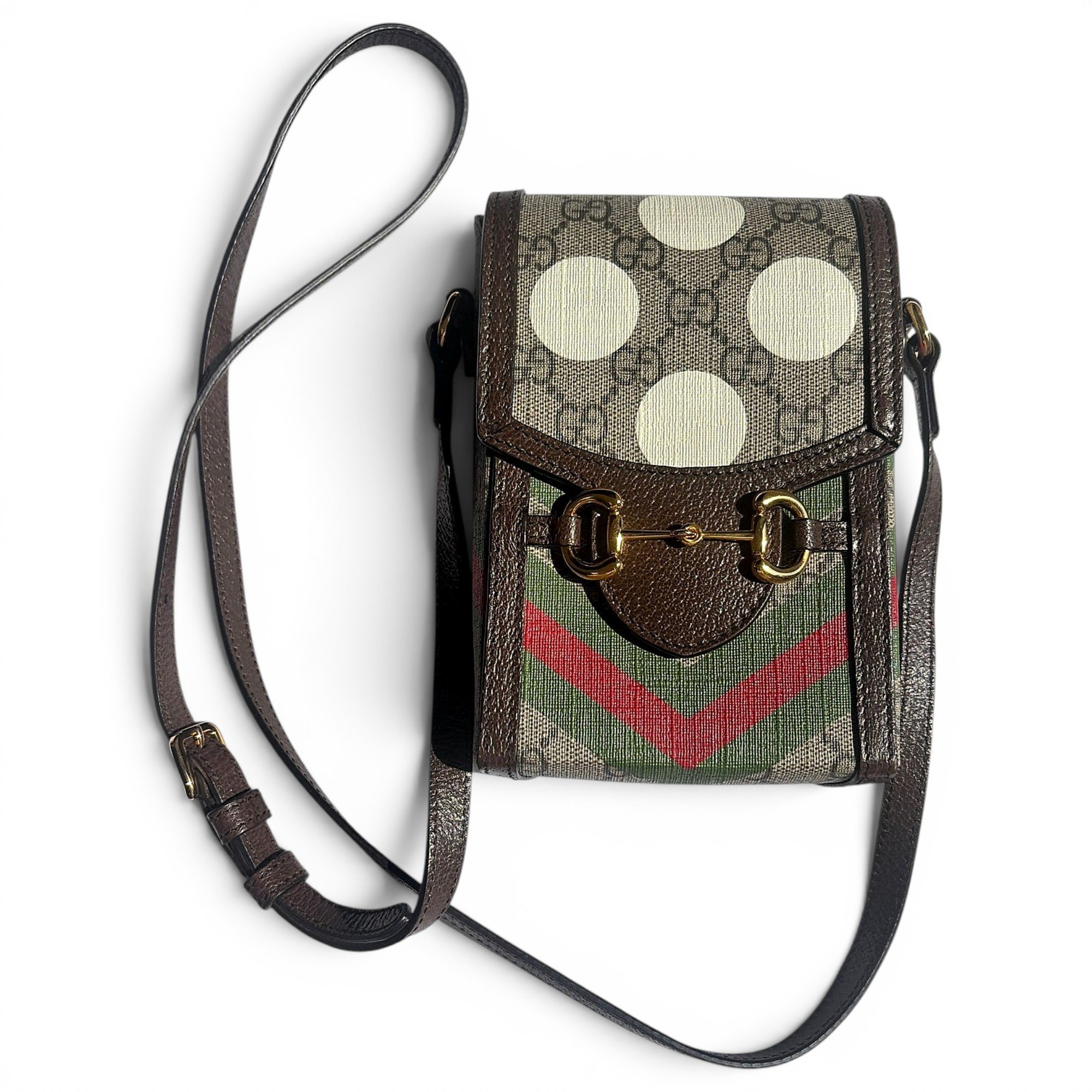 Leather crossbody bag