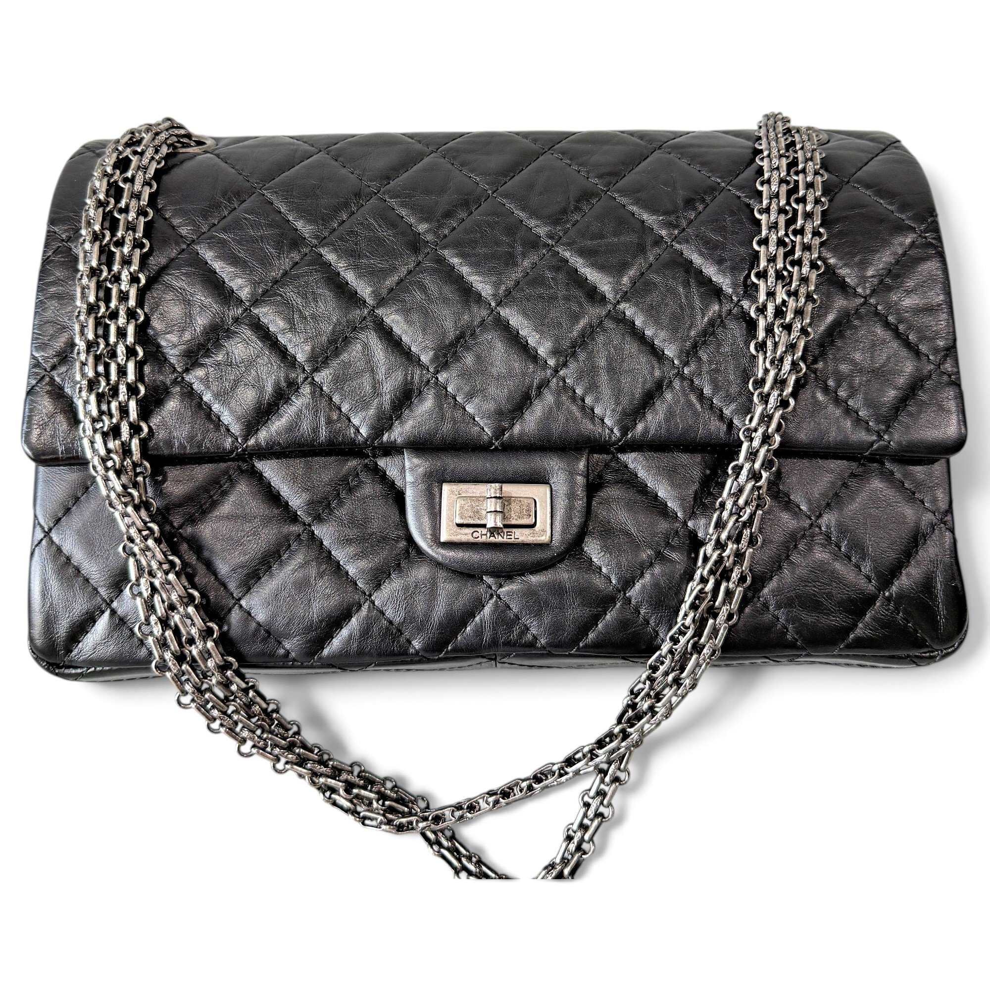 2.55 leather handbag