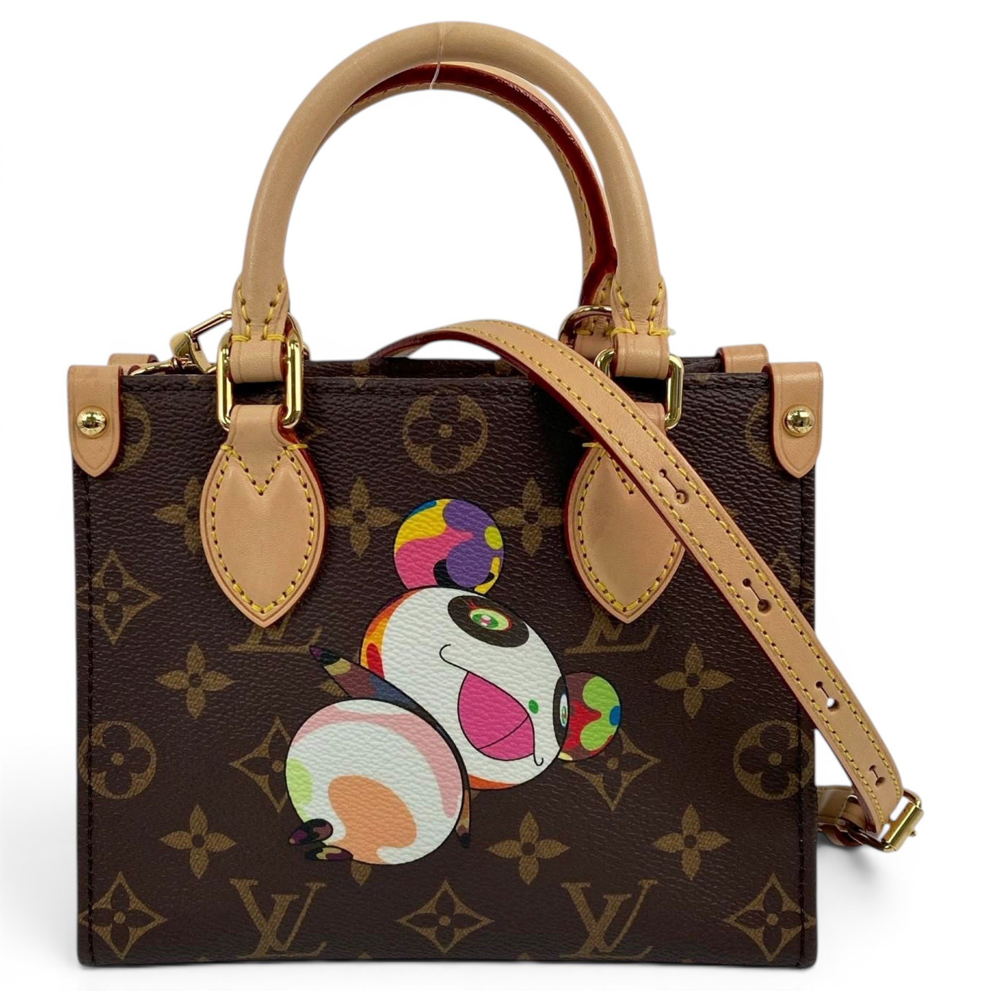Patent leather handbag