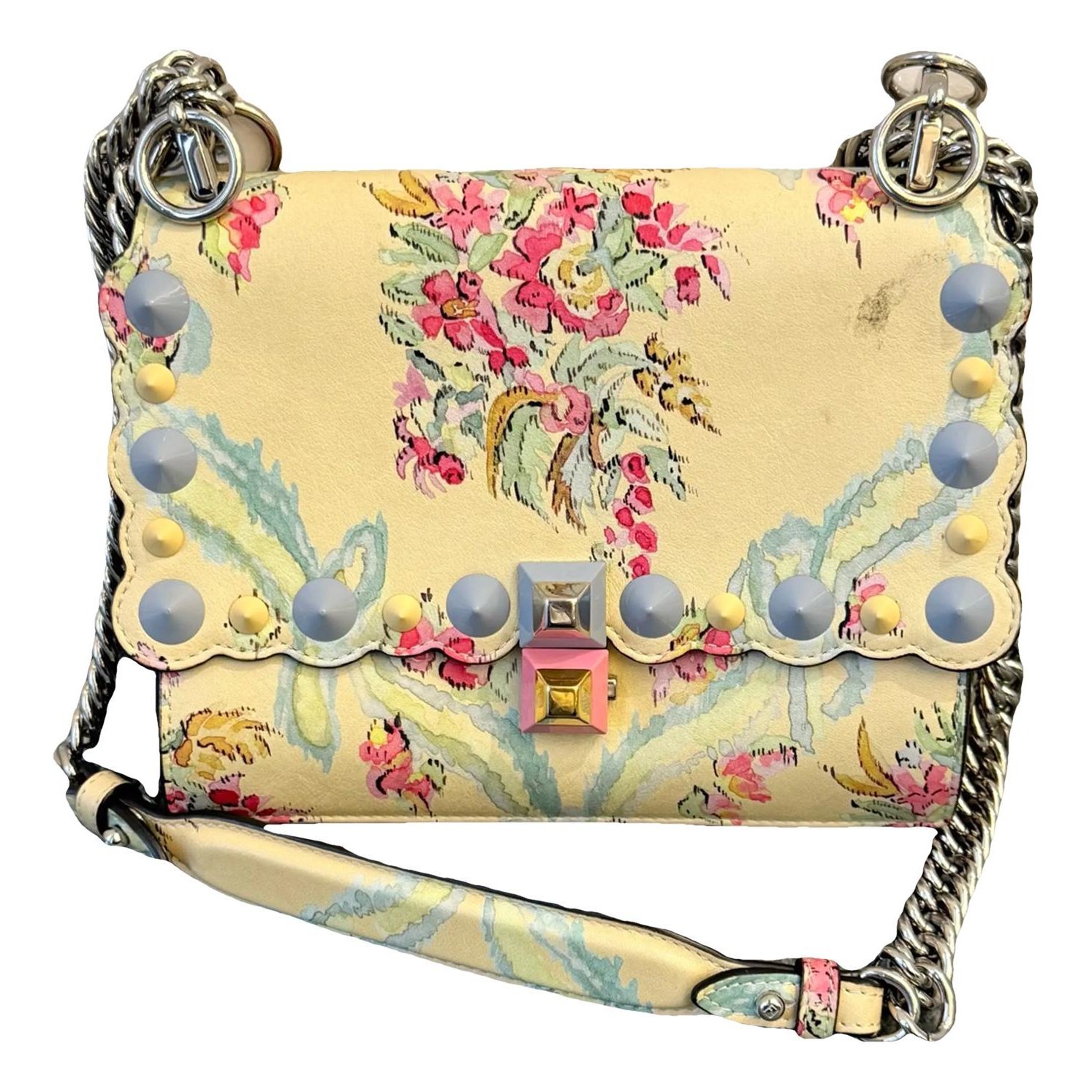 Kan I leather crossbody bag