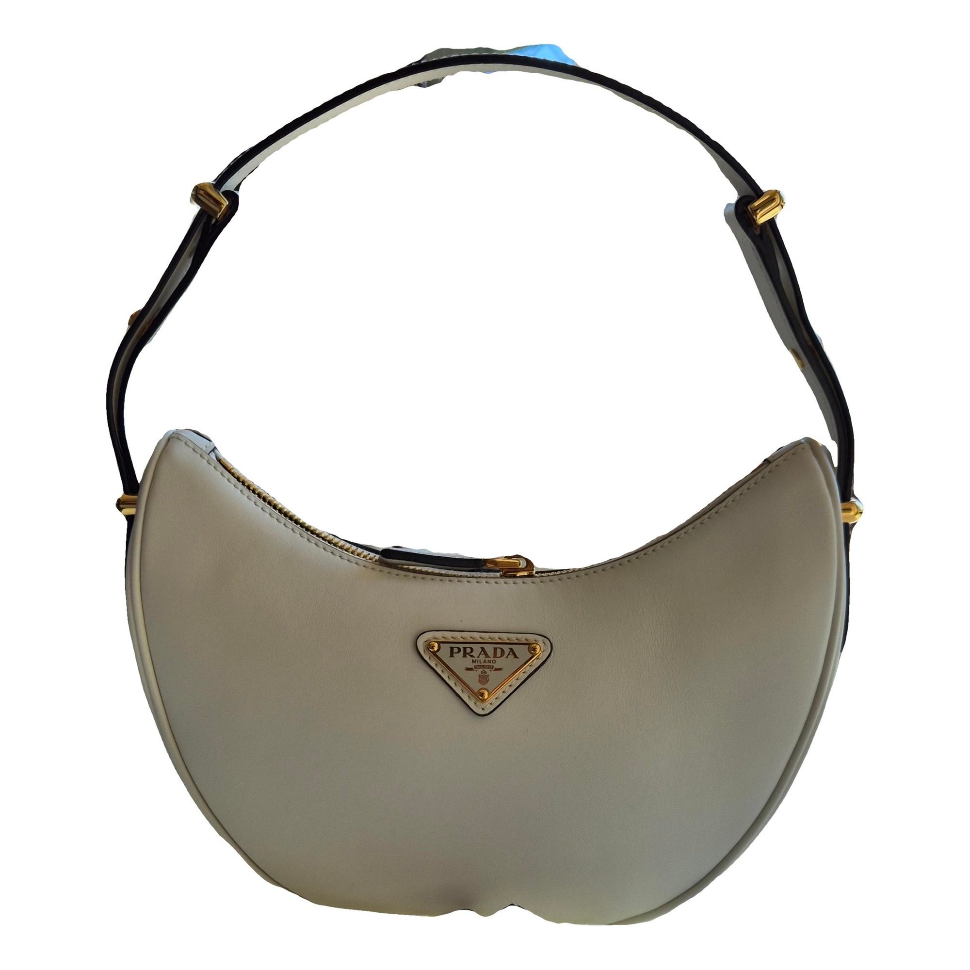 Arqué leather handbag