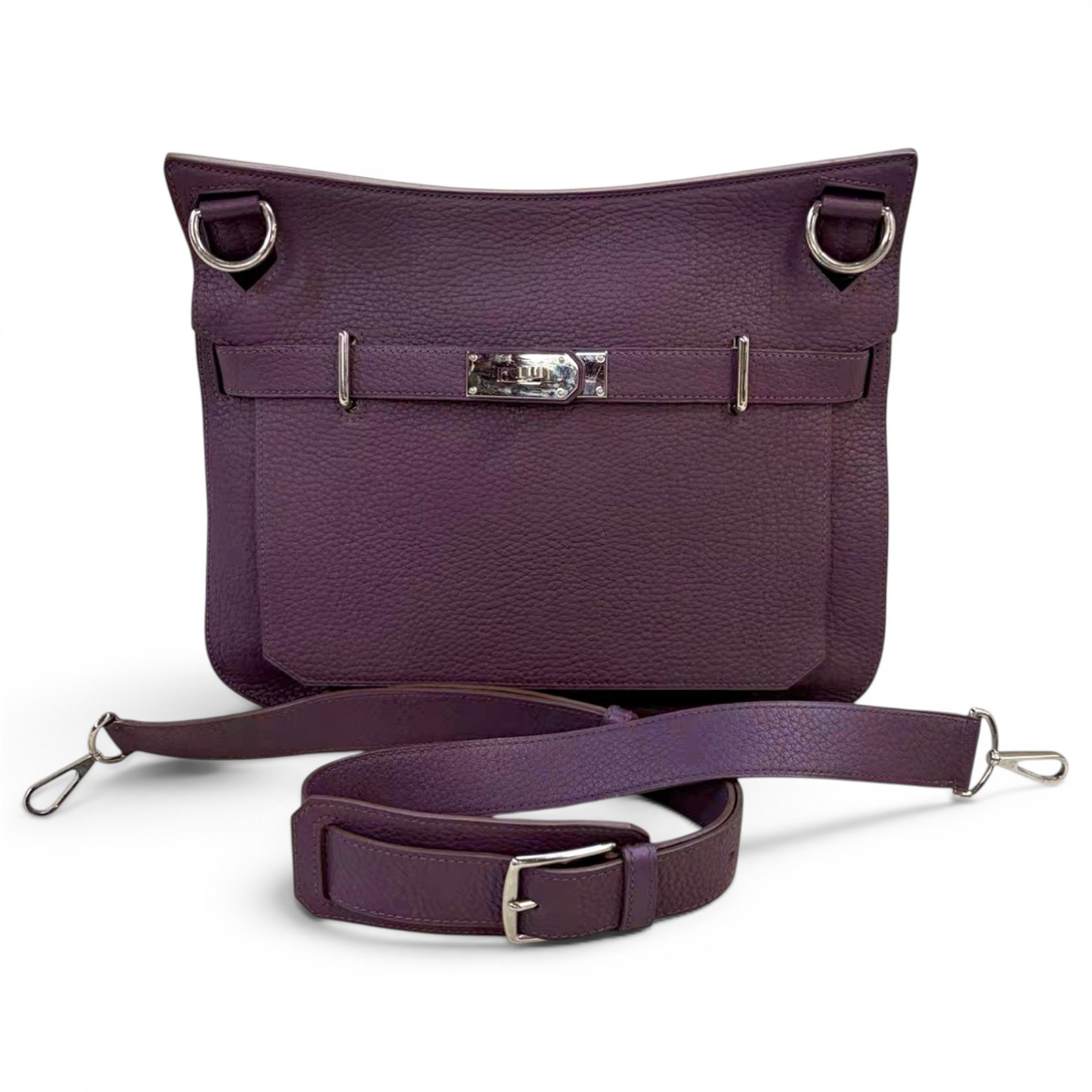 Hermes Jypsiere Handbag Cassis 2012