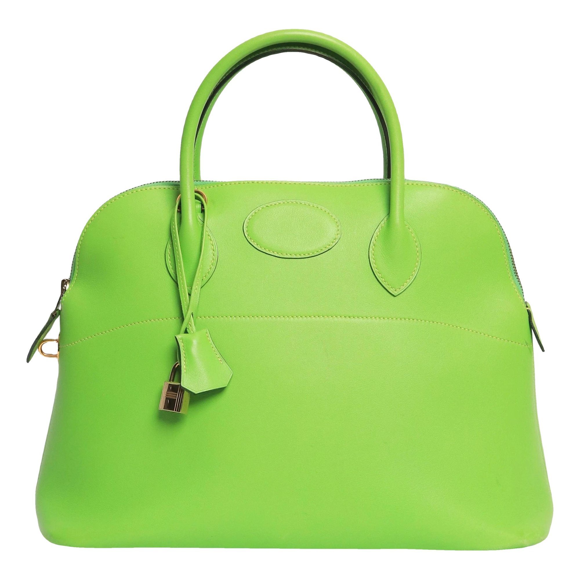 Hermes Bolide leather bag