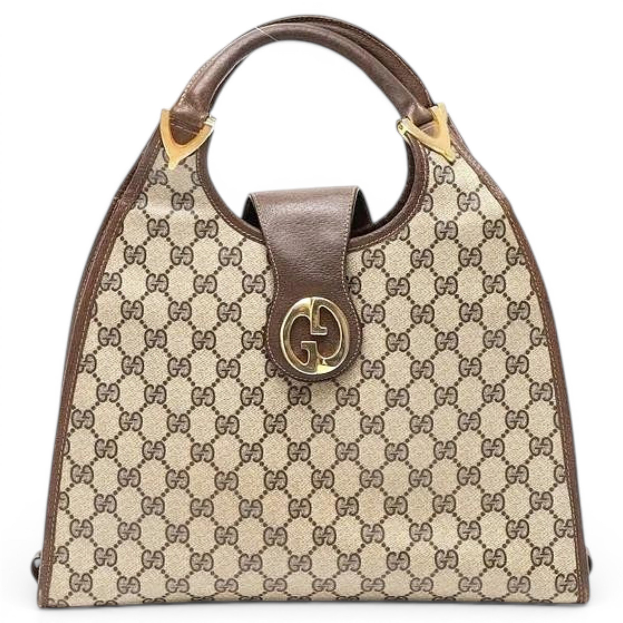 Stirrup cloth handbag