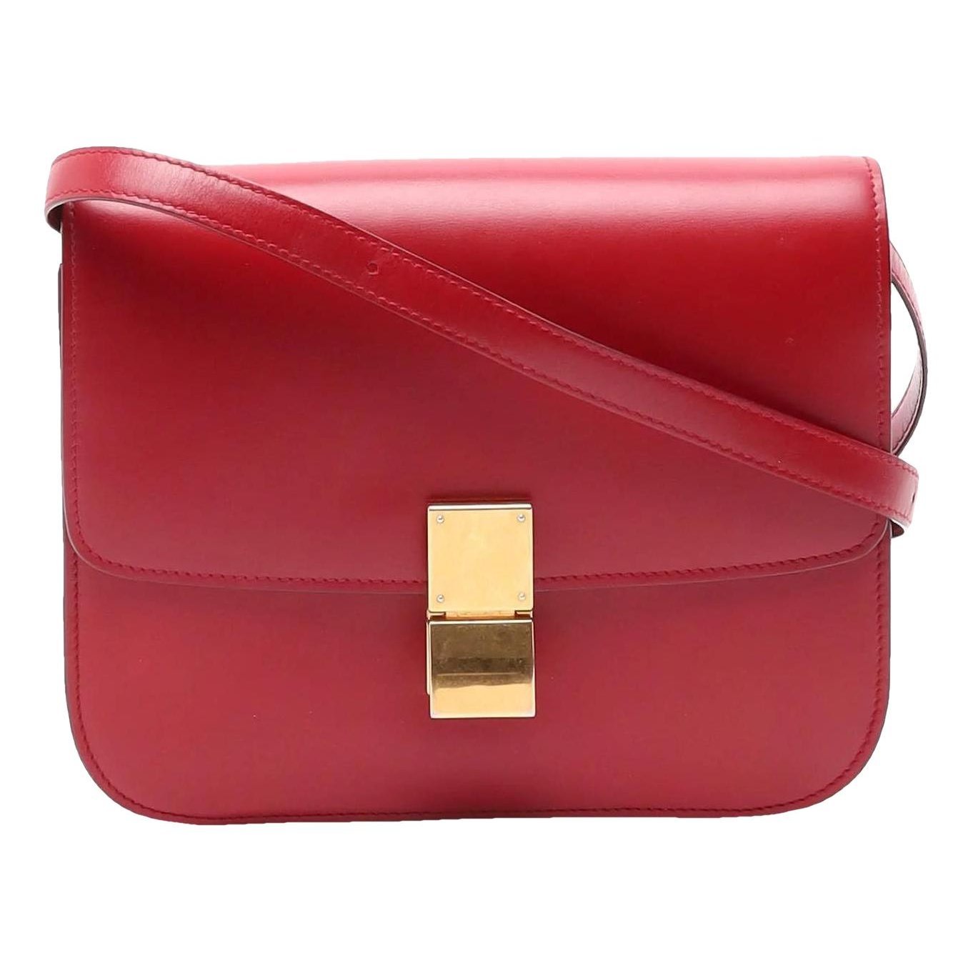 Classic leather handbag