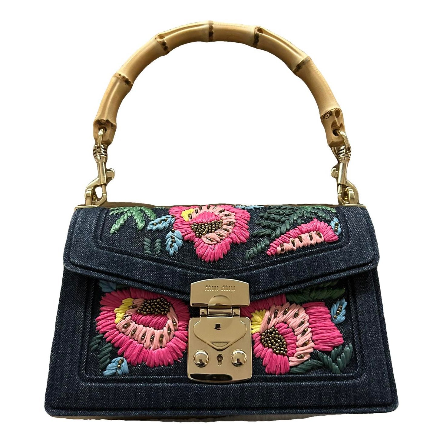 Miu Confidential cloth handbag