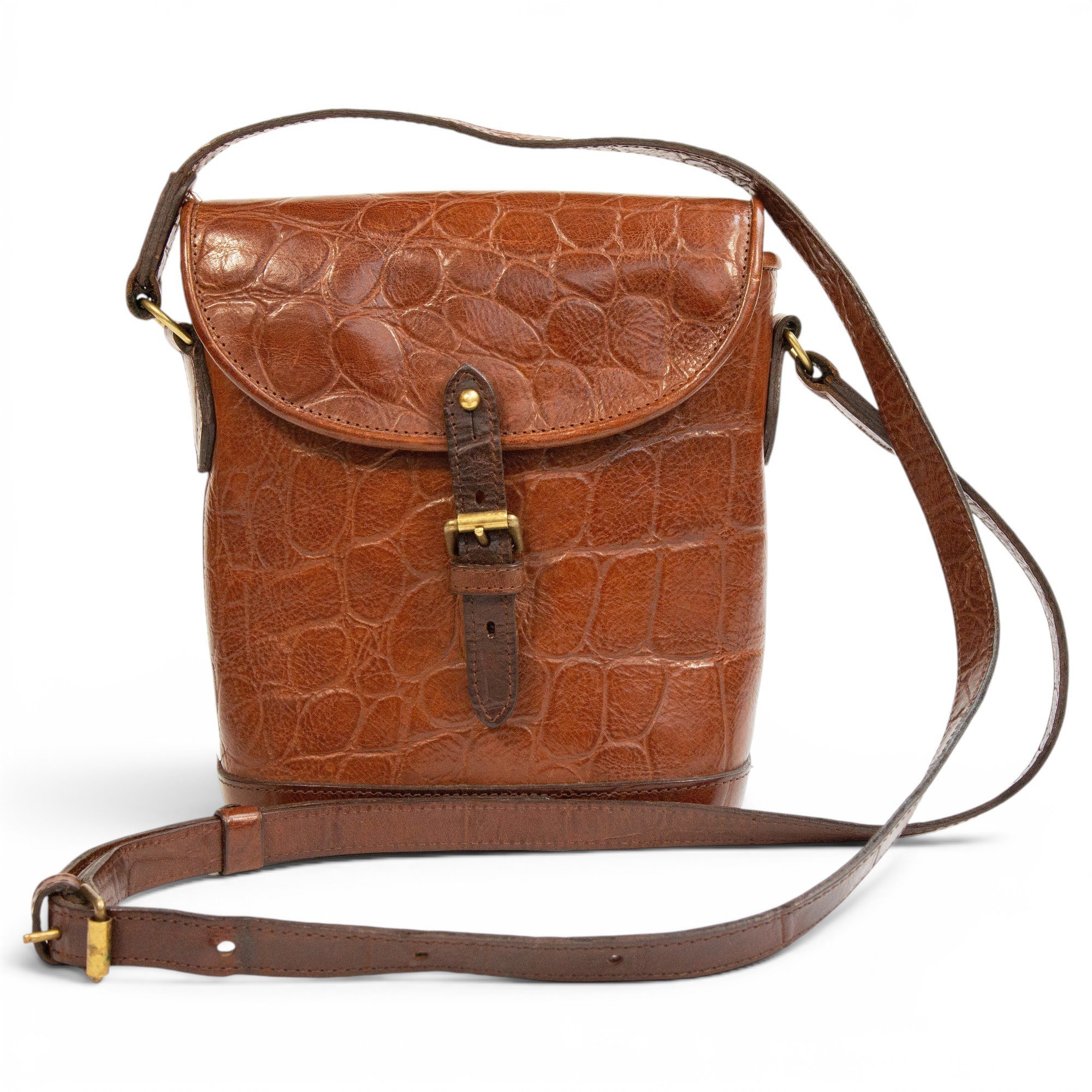 Leather crossbody bag