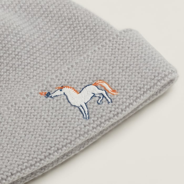 Gris Perle Cabriole Hat