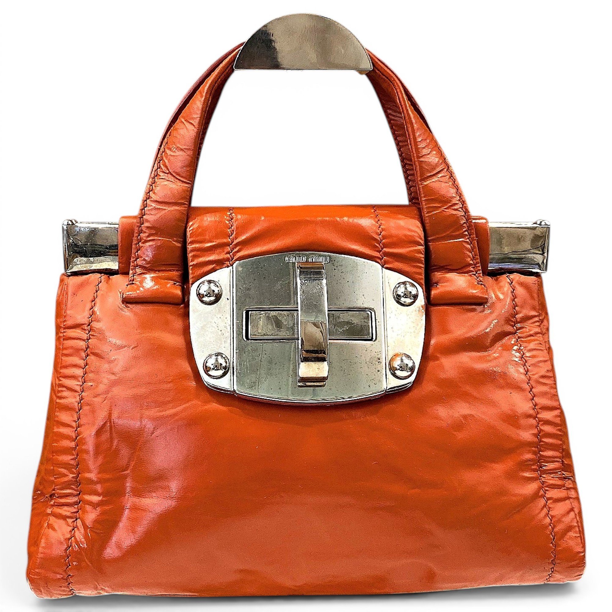 Leather handbag