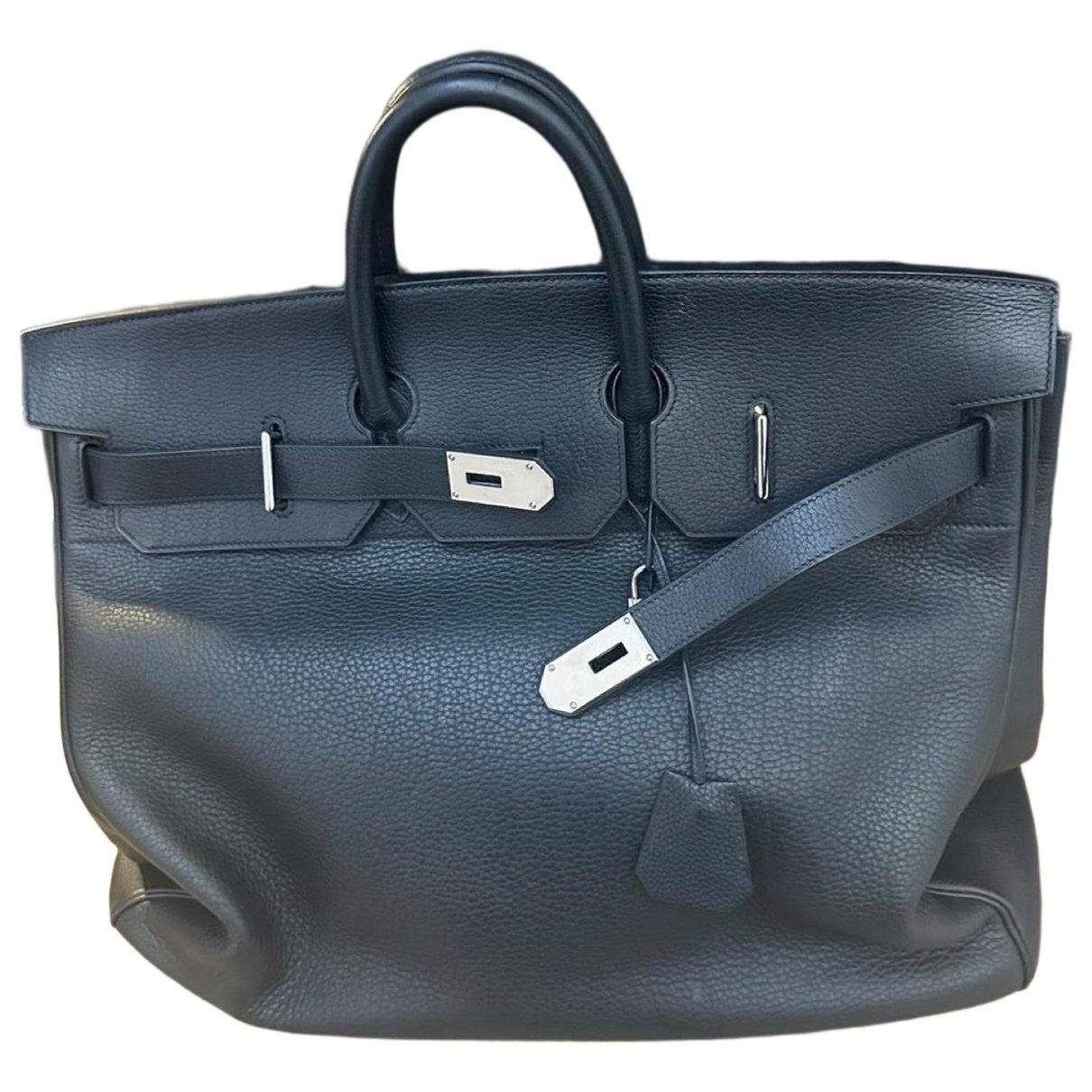 Haut à Courroies leather handbag