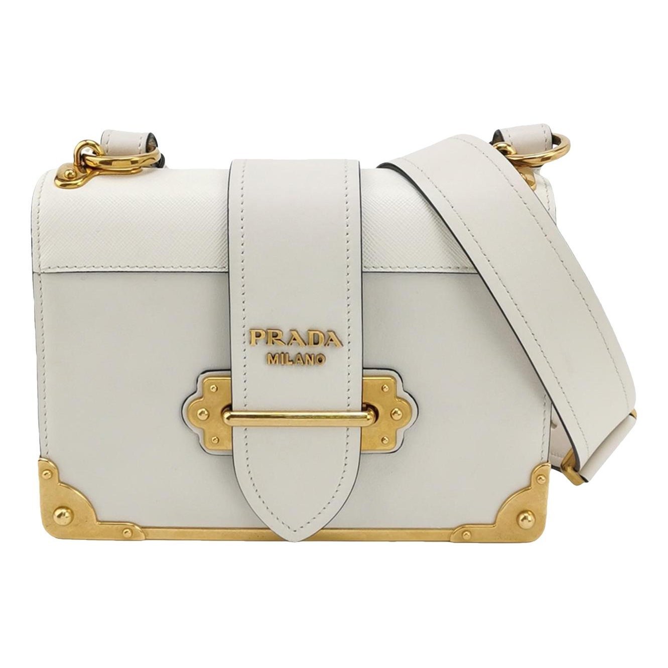Cahier leather crossbody bag