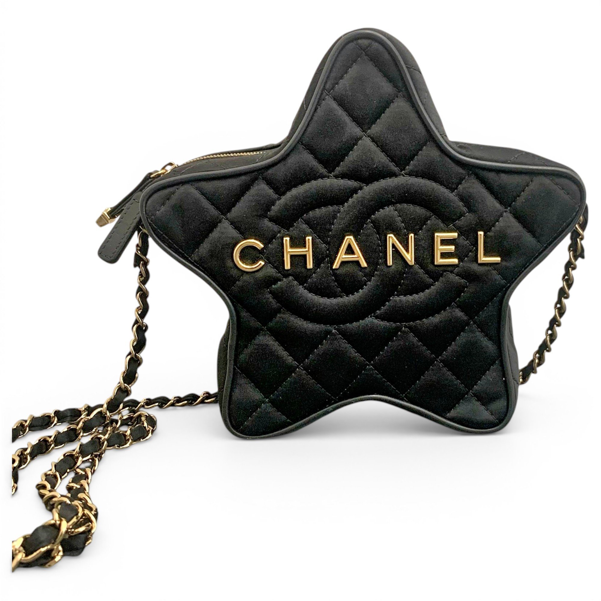 Silk crossbody bag