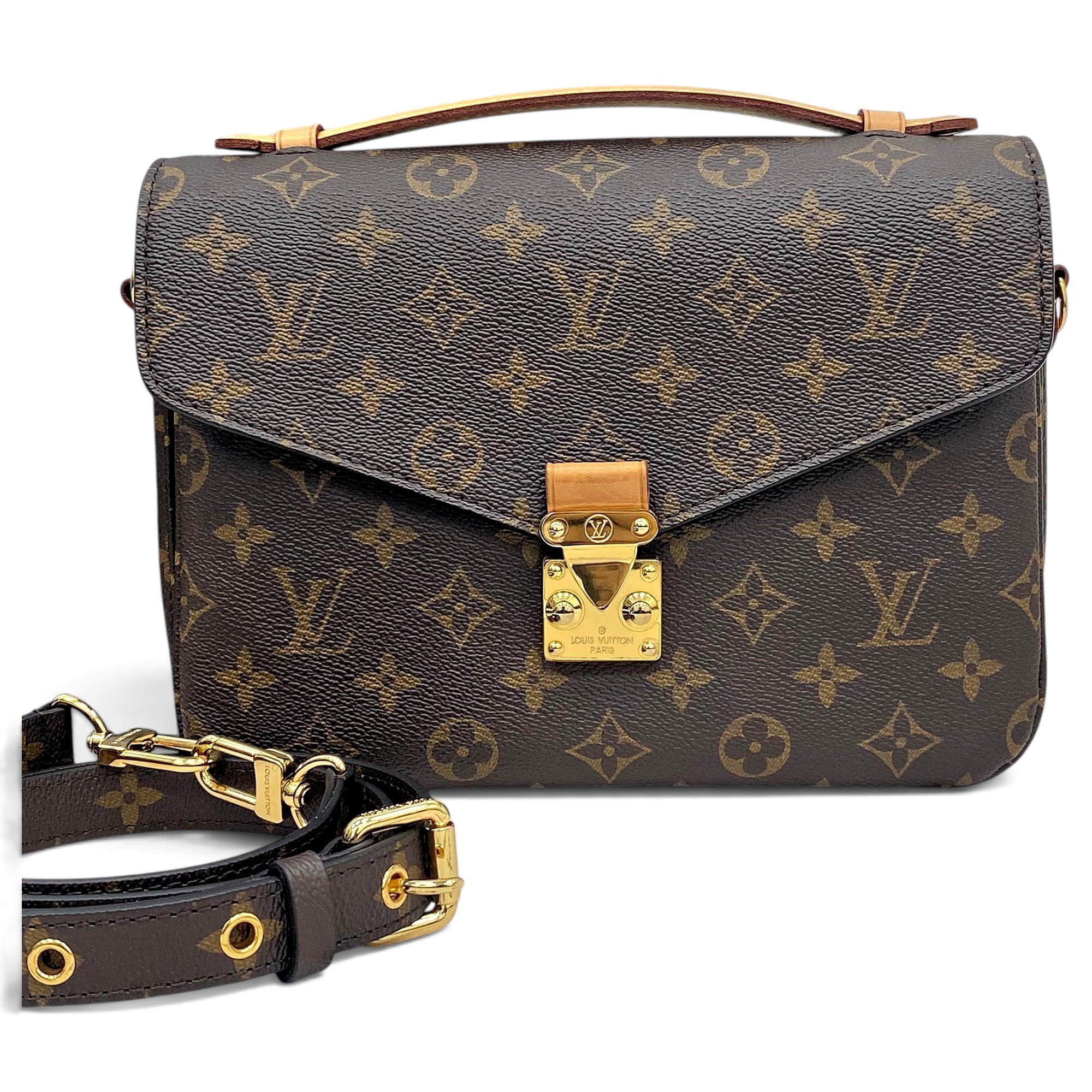 Metis leather handbag