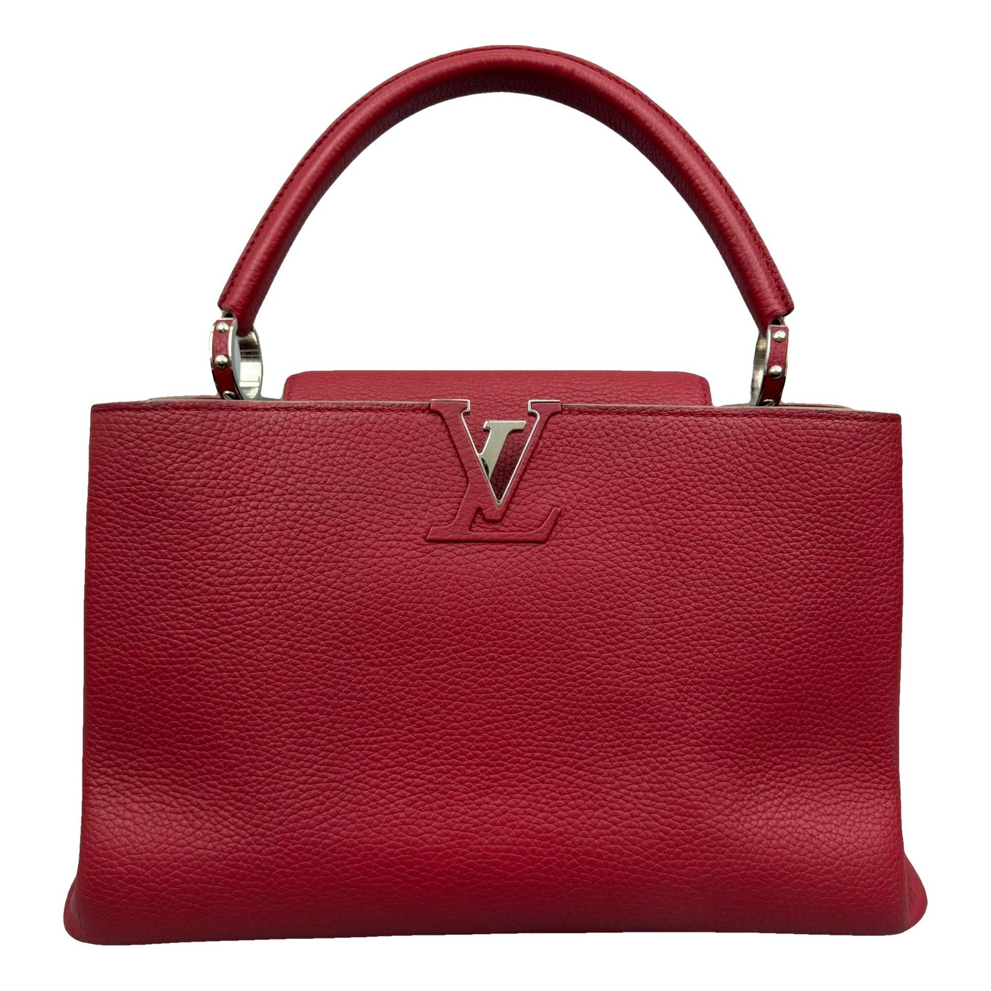 Capucines leather handbag