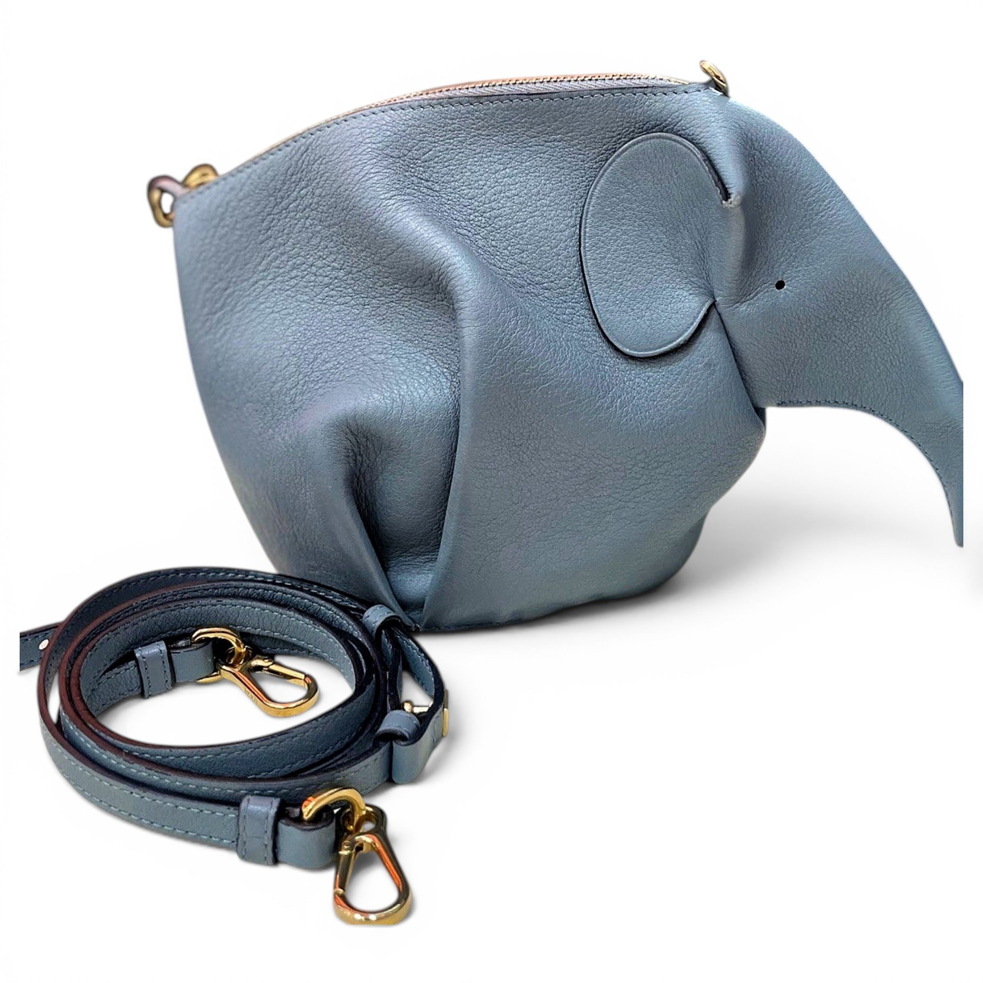 Animals leather handbag