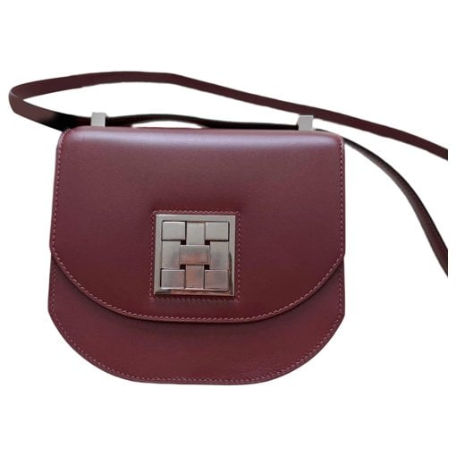 Mosaïque leather handbag