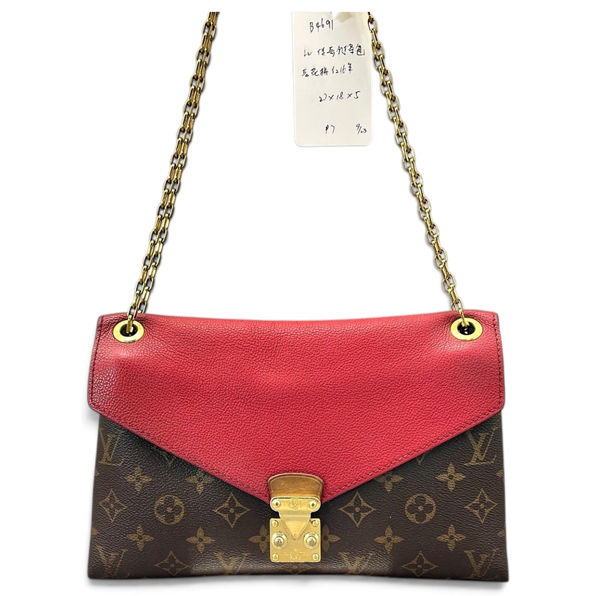 Metis leather handbag