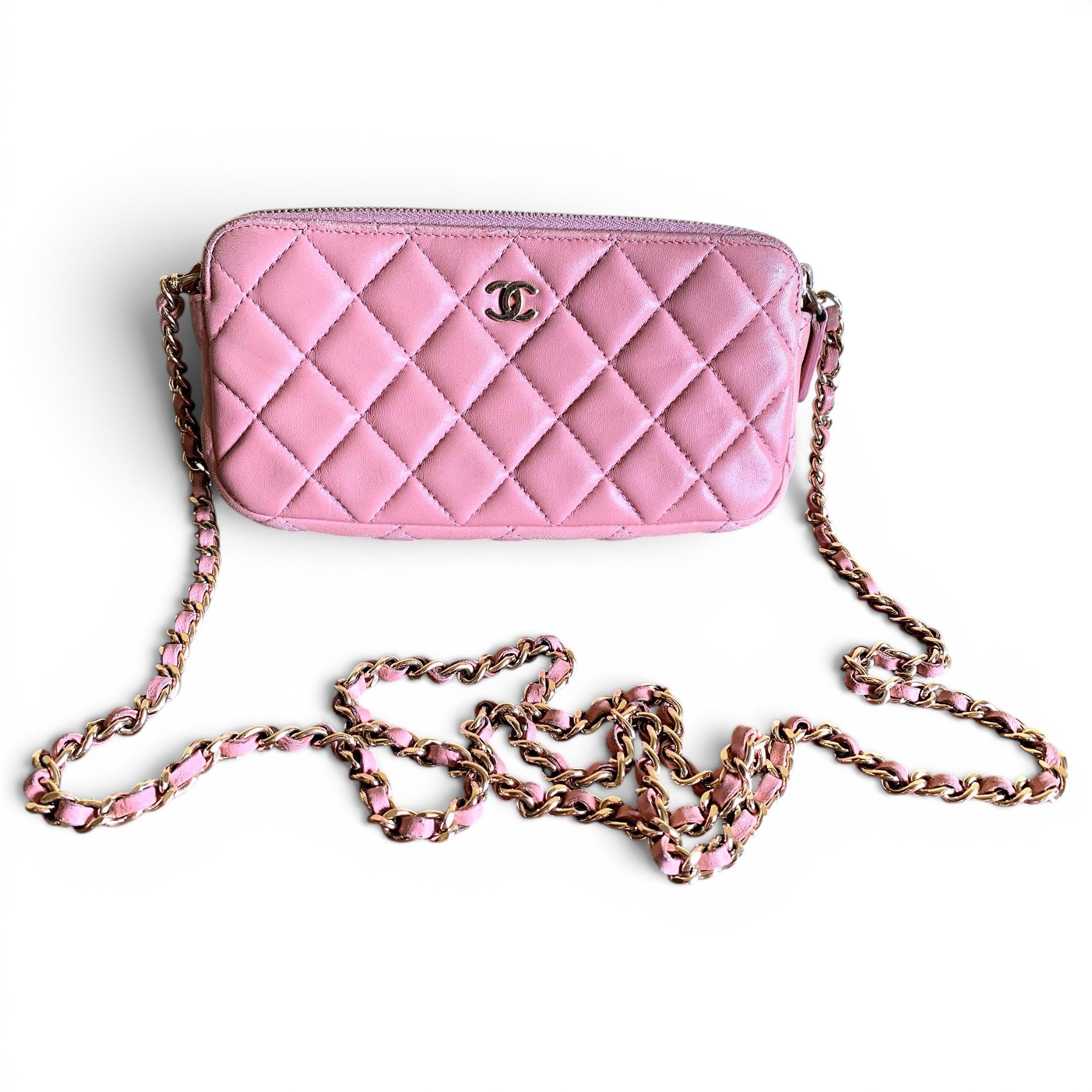 Leather crossbody bag
