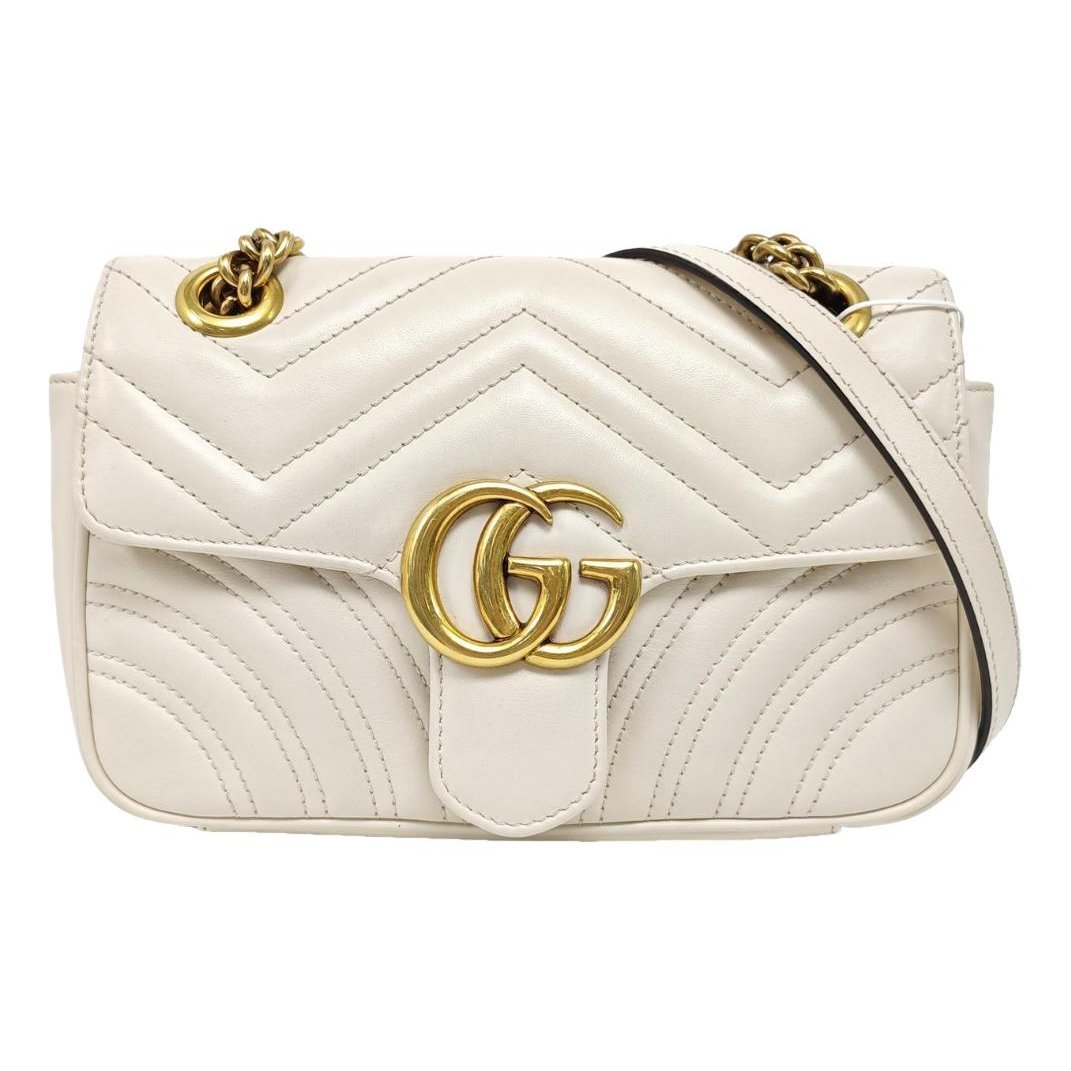GG Marmont Flap leather handbag