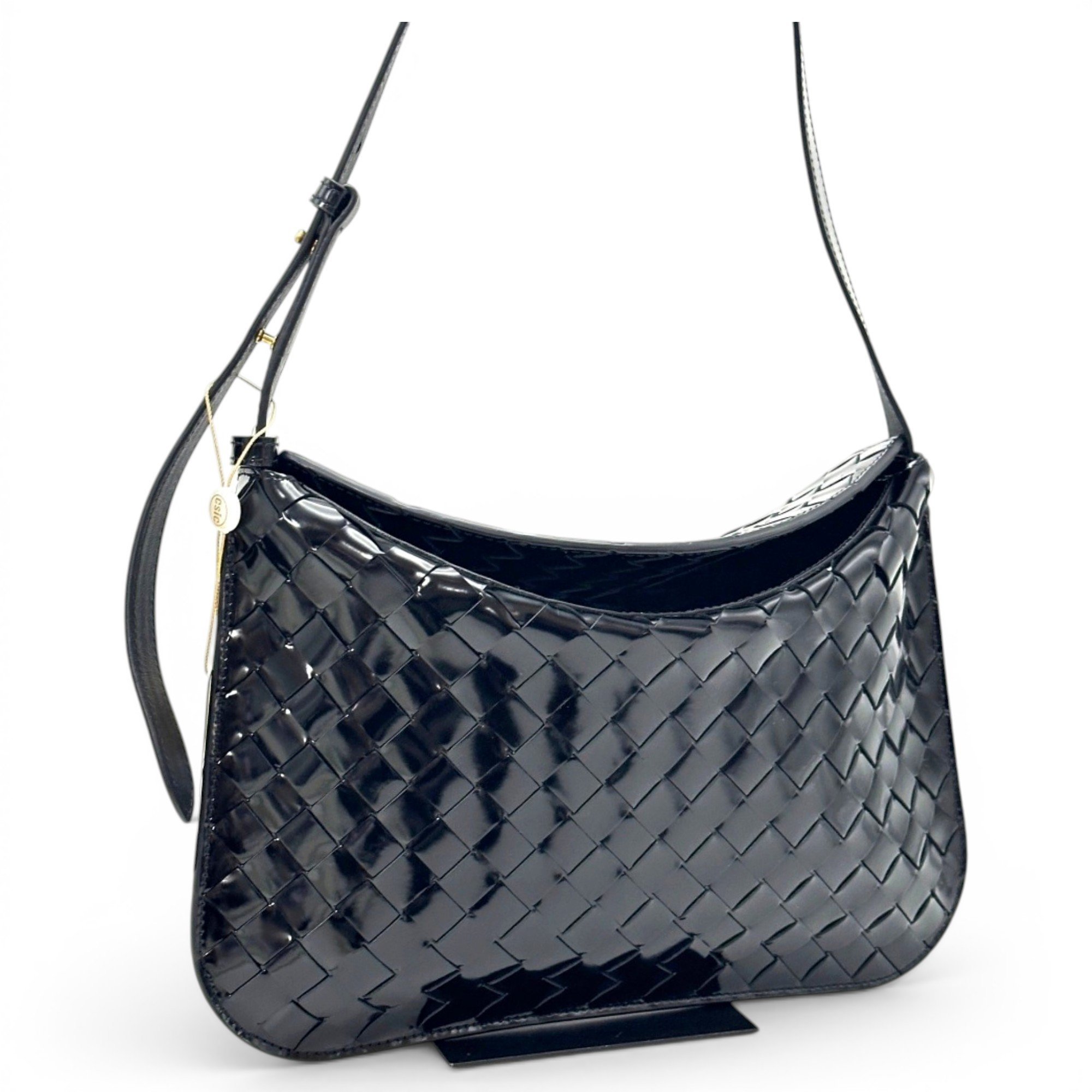 Bottega Veneta Sardine patent leather handbag
