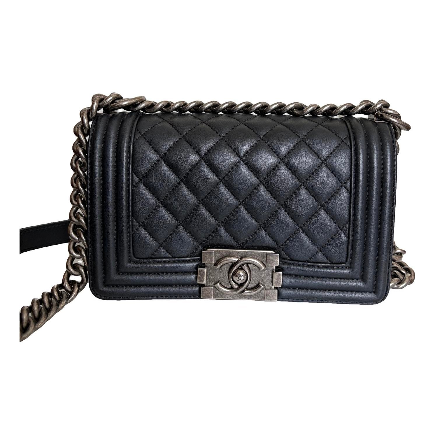 Boy leather crossbody bag