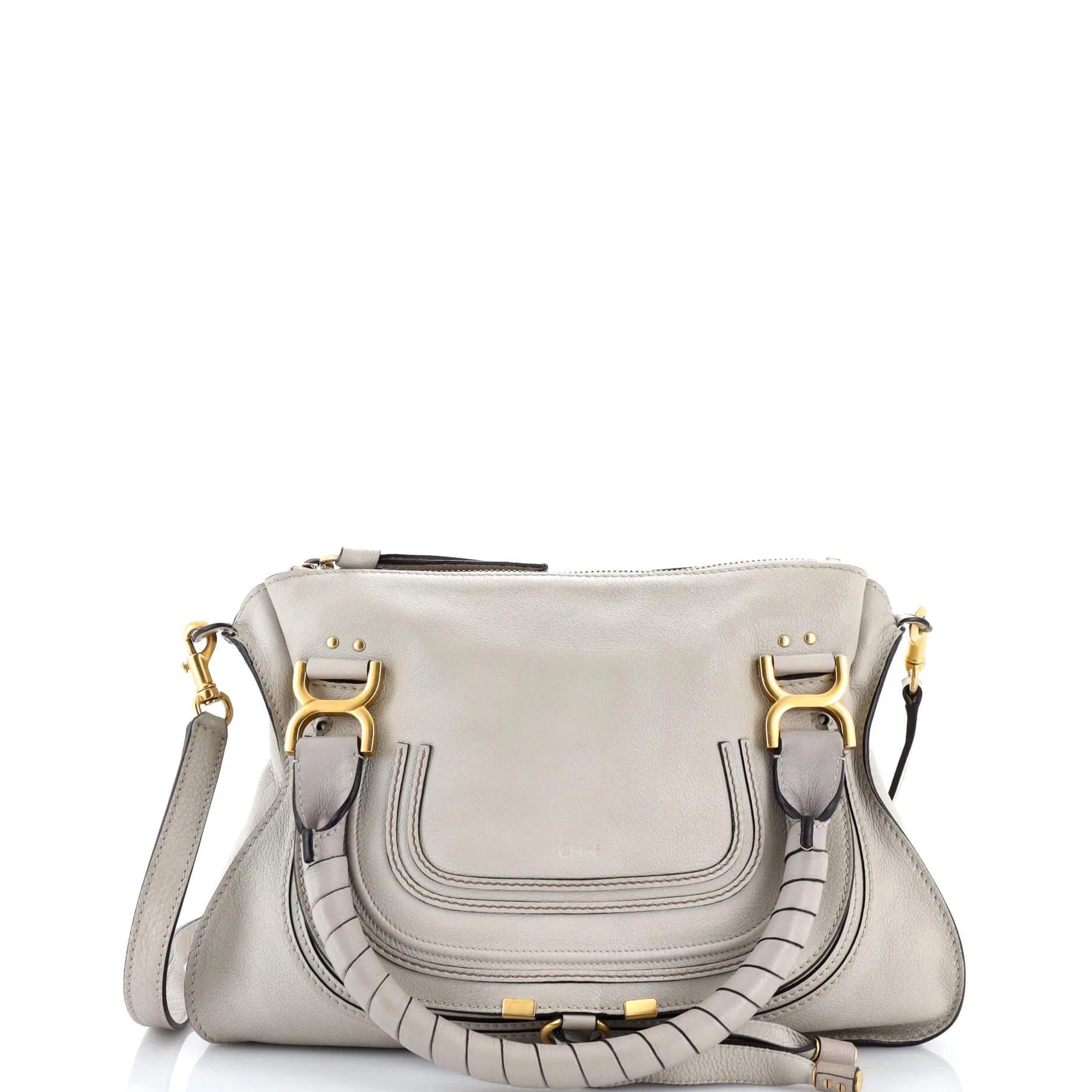 Leather satchel