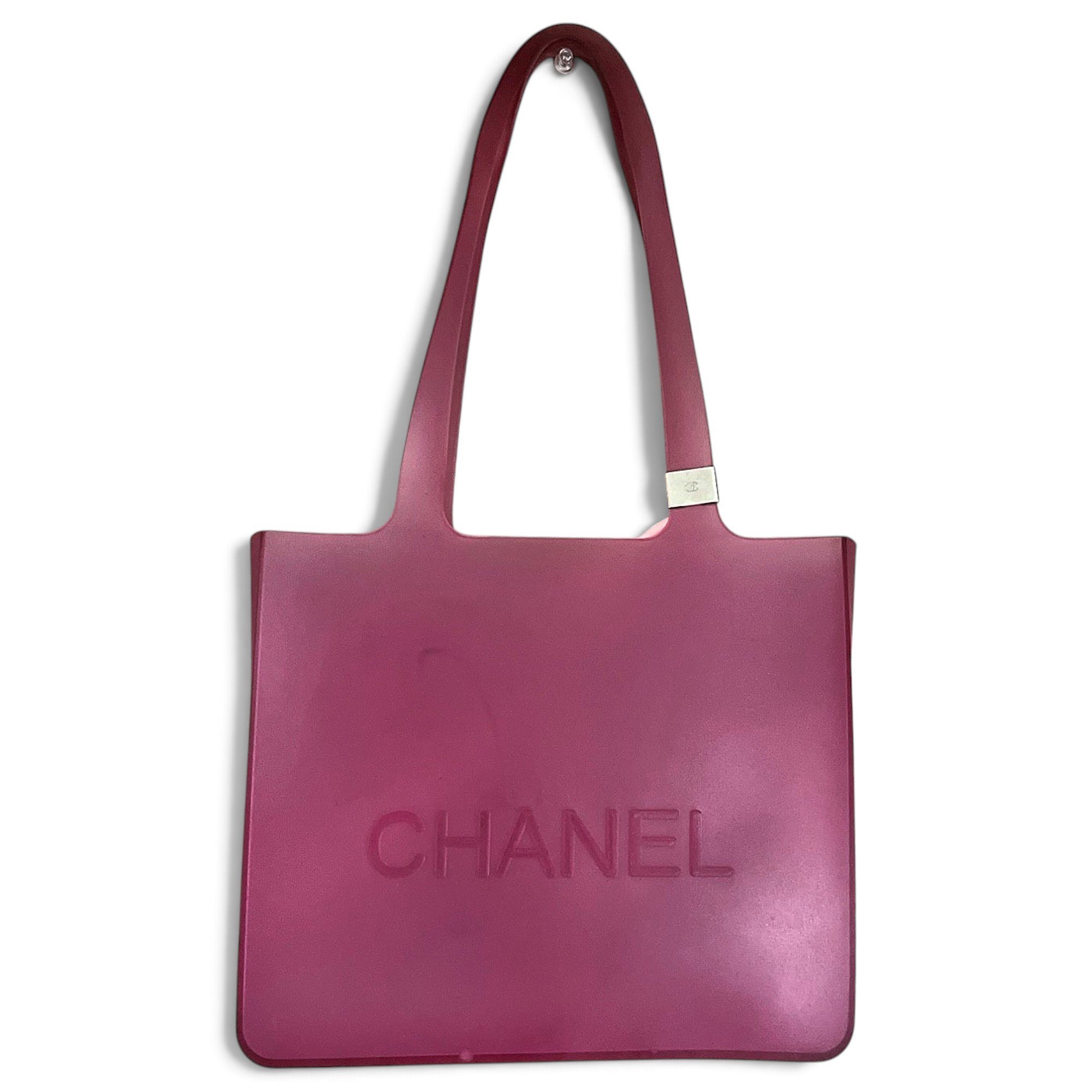 Chanel Jelly vinyl tote