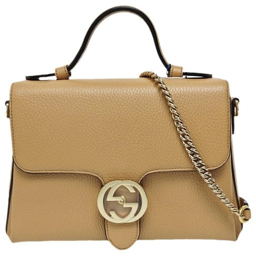 Leather handbag