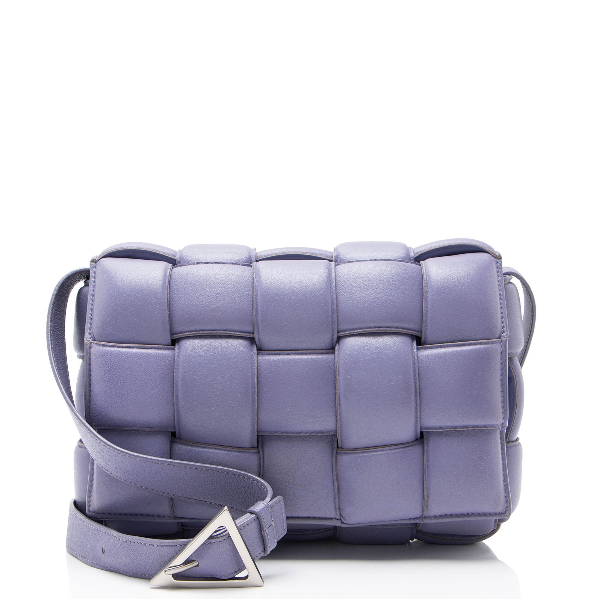 Cassette leather crossbody bag