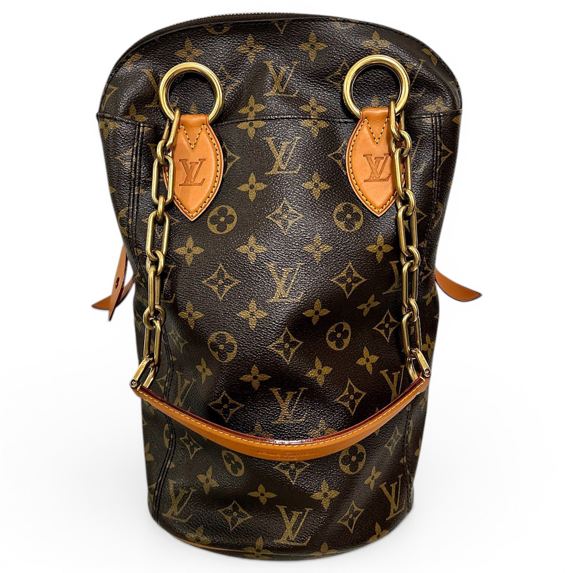 Babylone leather handbag