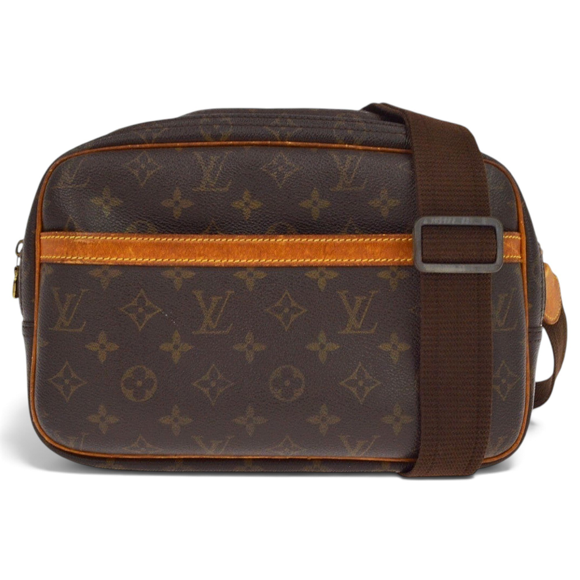 Reporter cloth crossbody bag