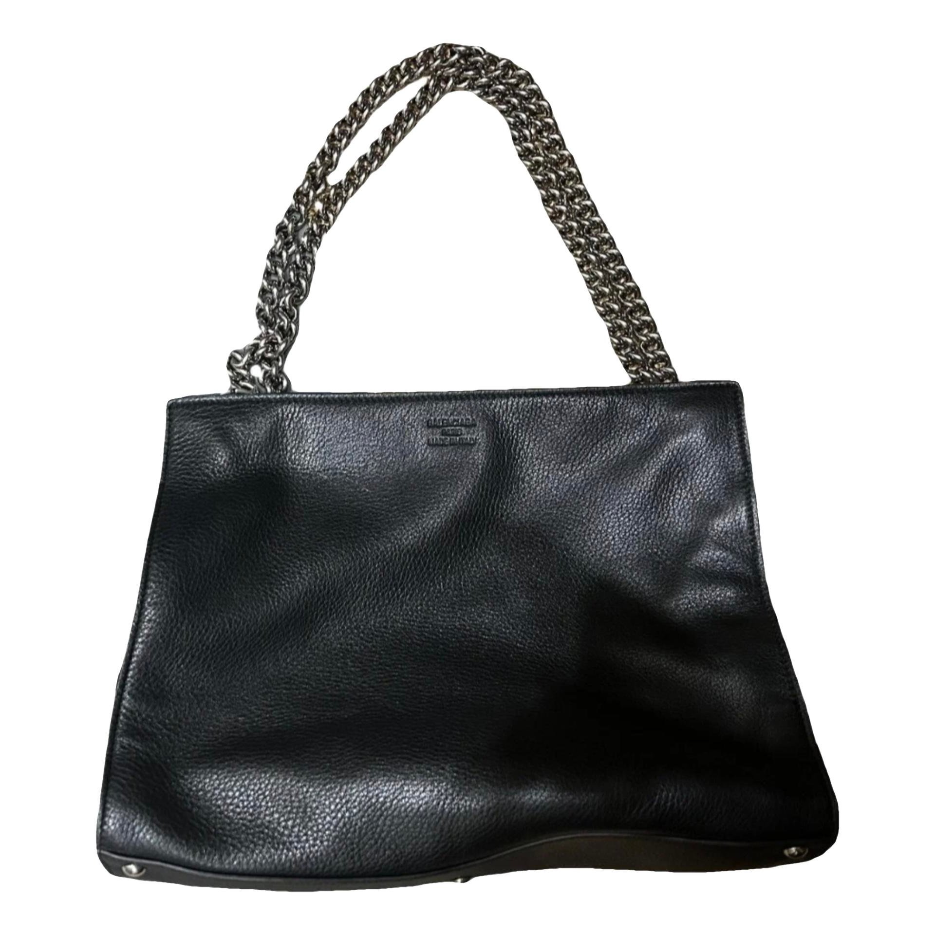 Leather handbag