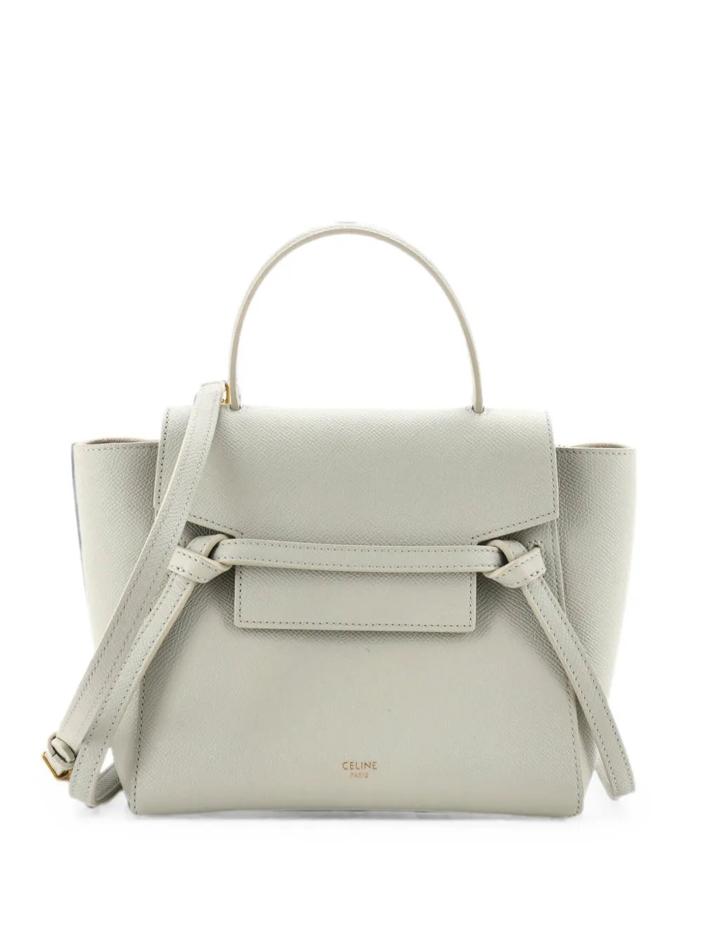 Belt Bag Textured Leather Nano shoulder bag
