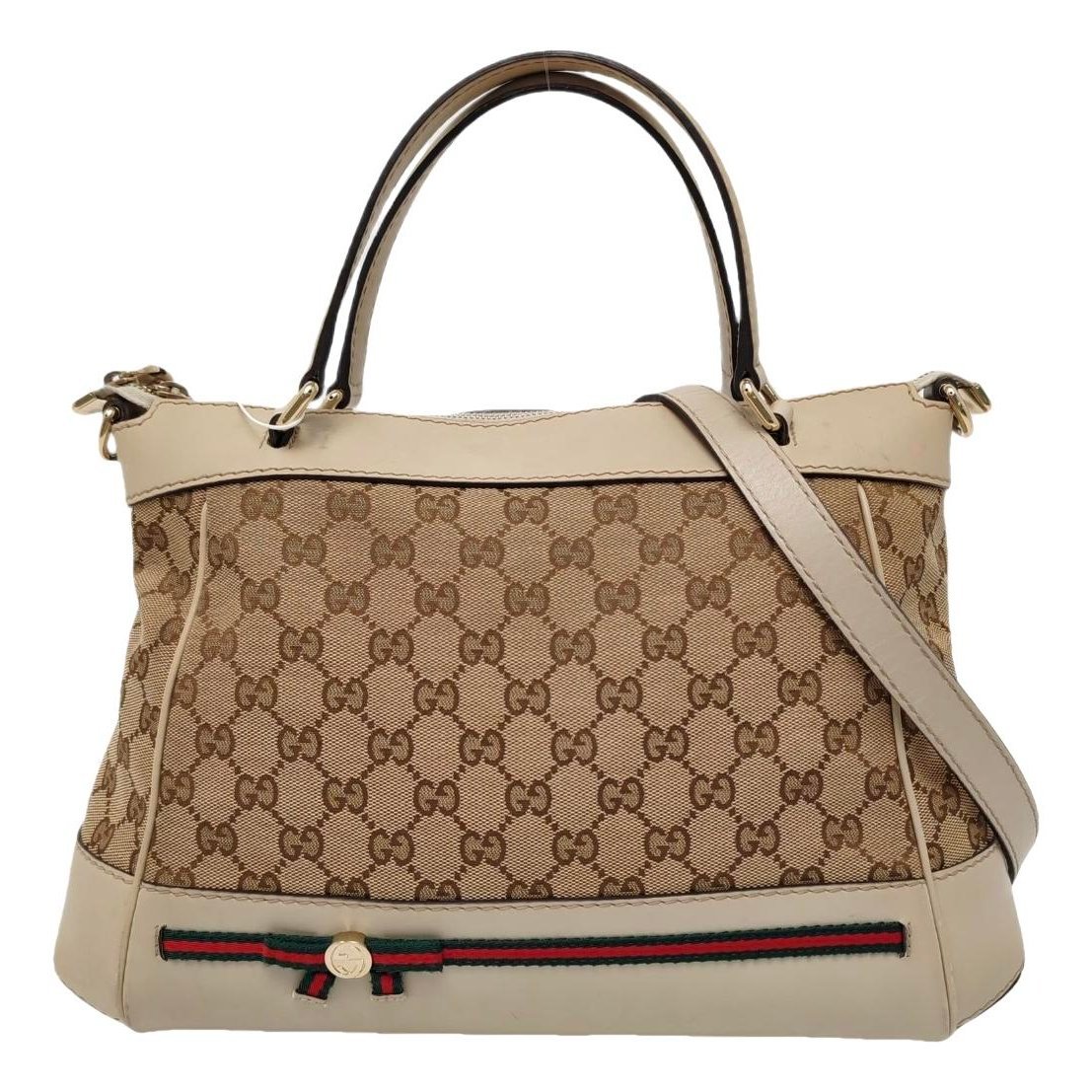 Leather handbag