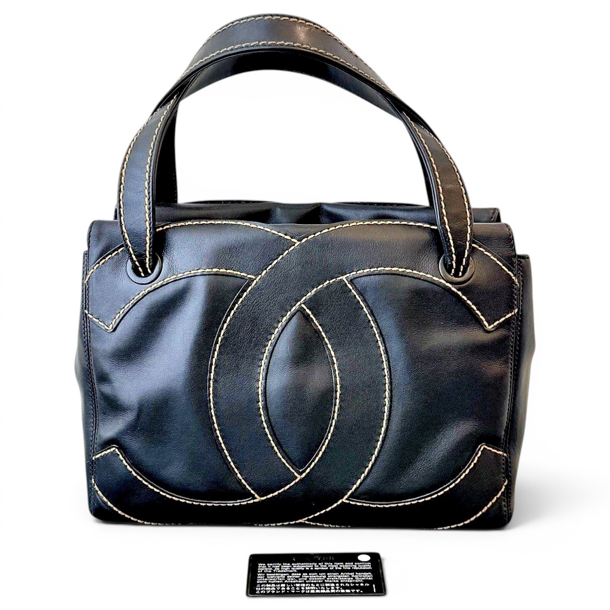 Petite Shopping Tote leather tote
