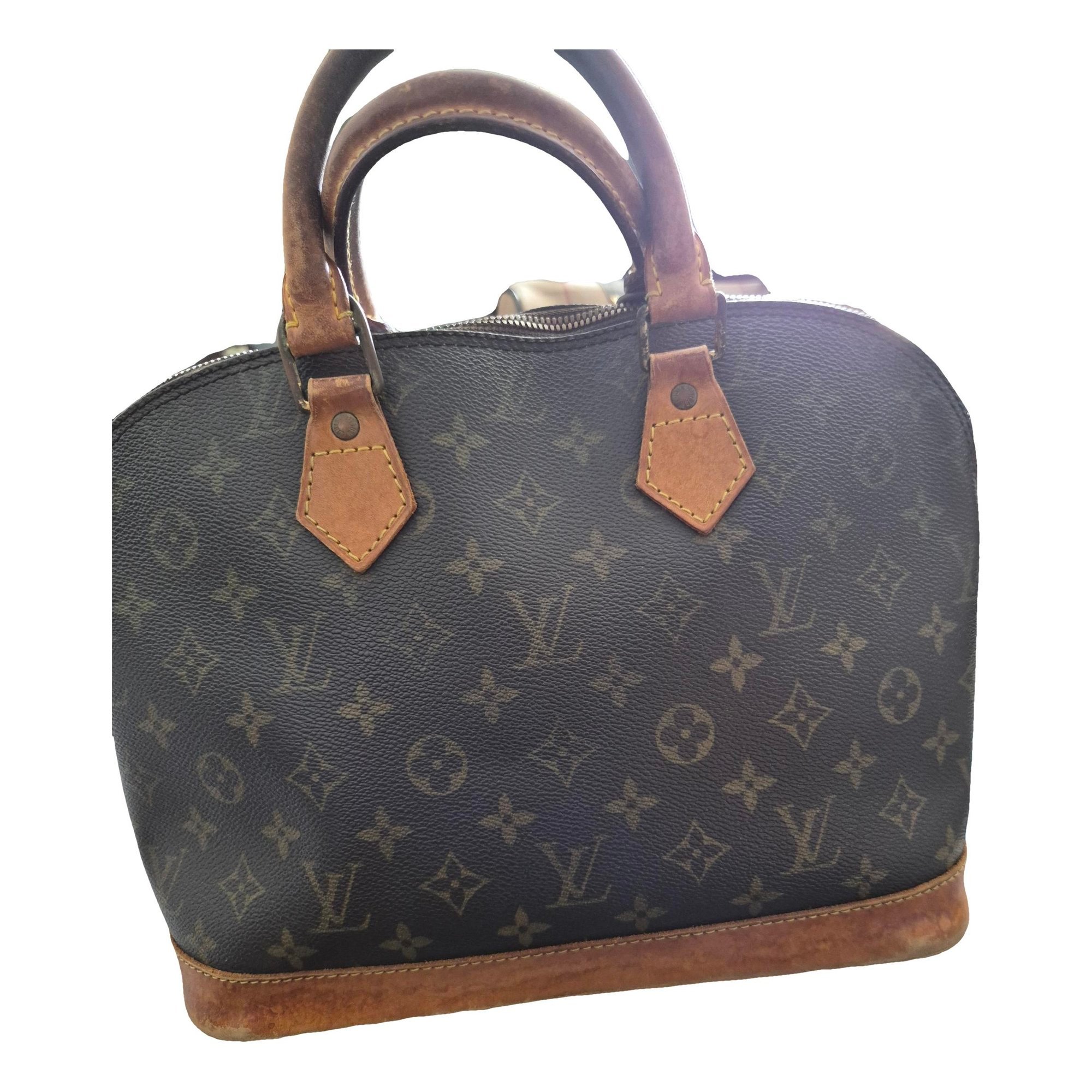 Alma leather handbag
