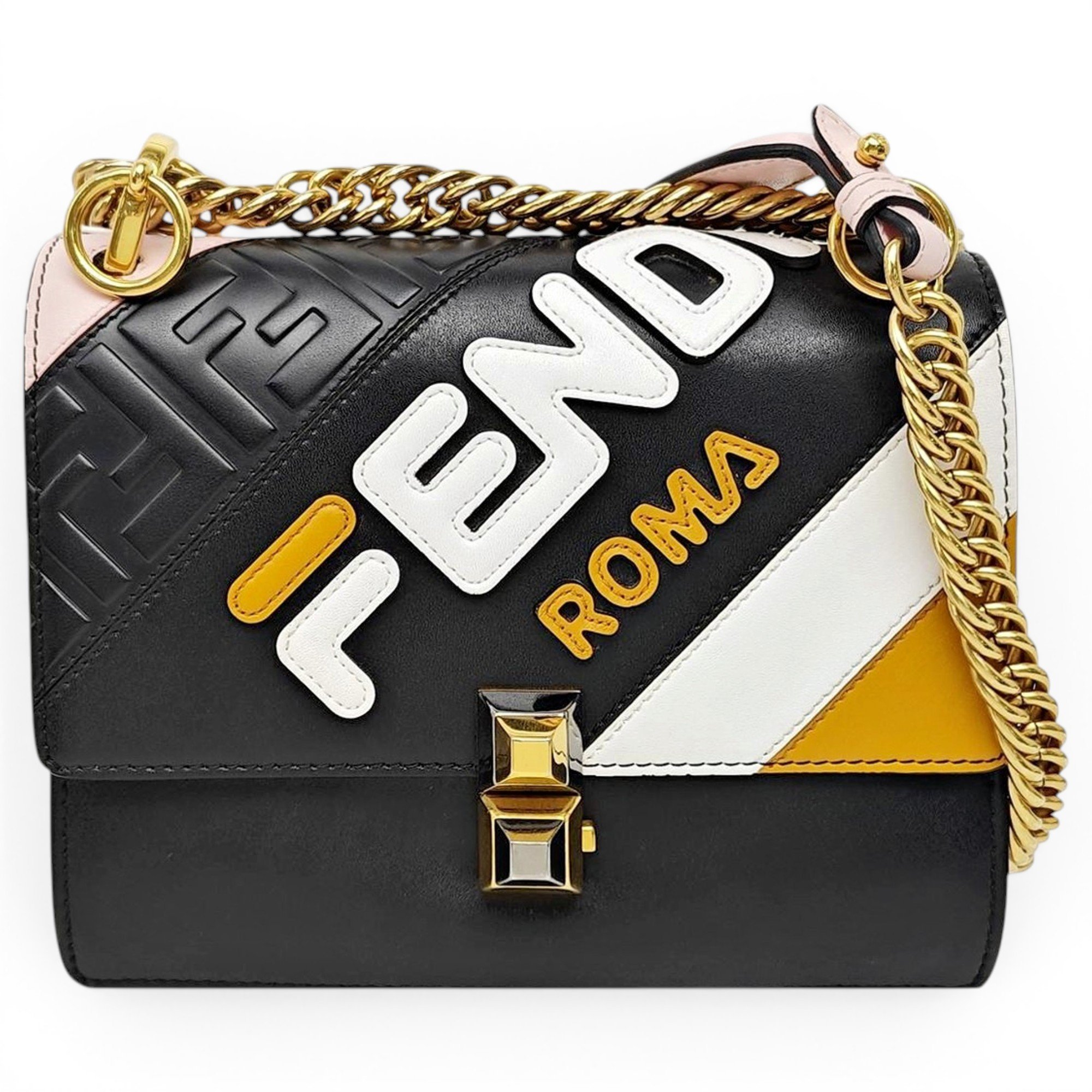 Kan I leather crossbody bag