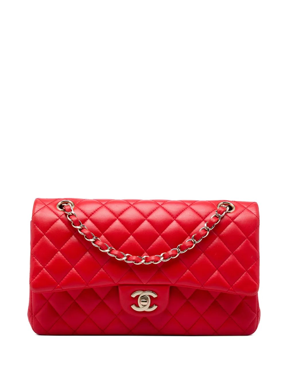 2016-2017 Medium Classic Lambskin Double Flap shoulder bag