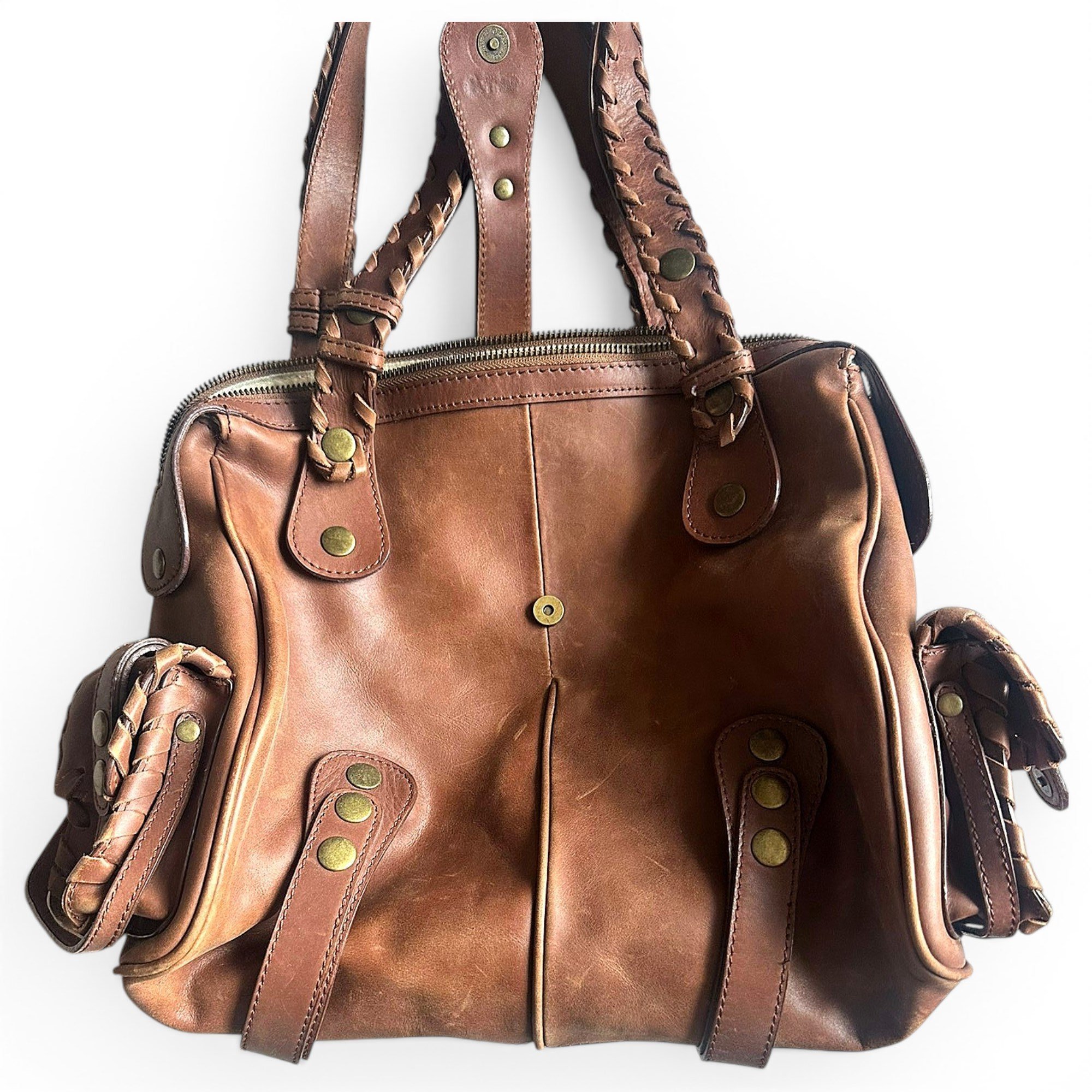 Silverado leather handbag
